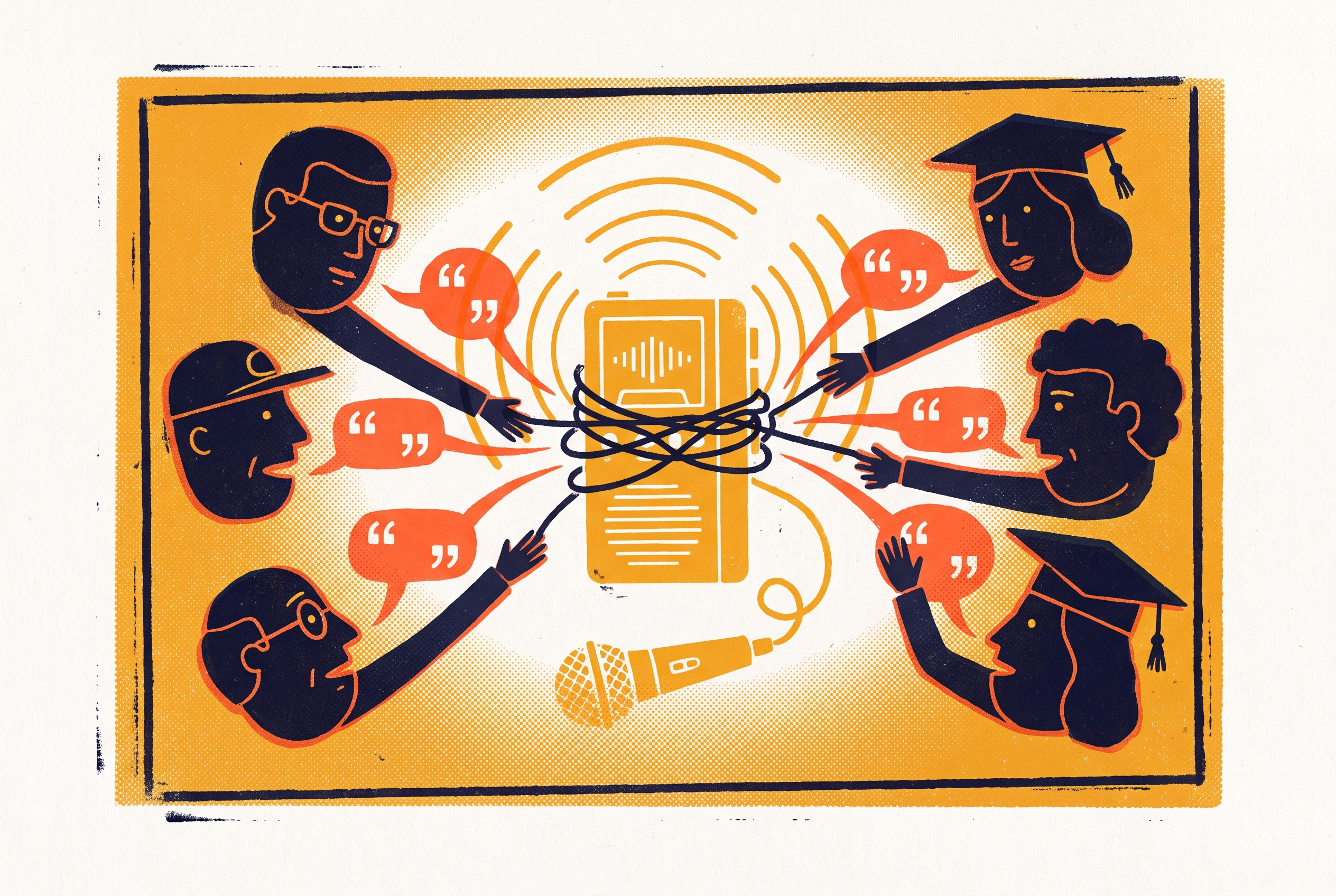 Cover illustration for “Sourcing Expert Quotes for Content Without a PR Budget”