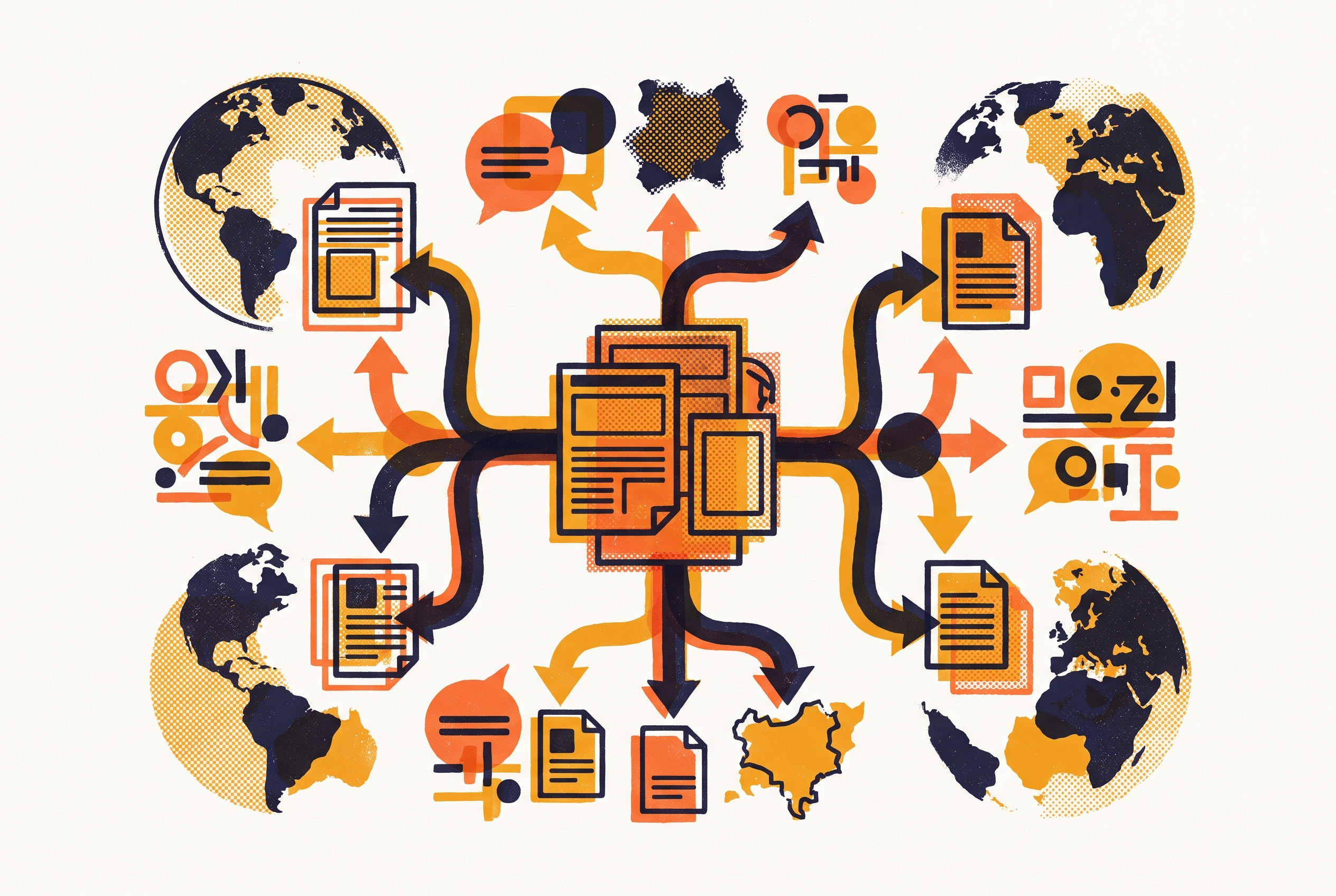 Cover illustration for “Content Localization Workflow for Multi-Market Campaigns”