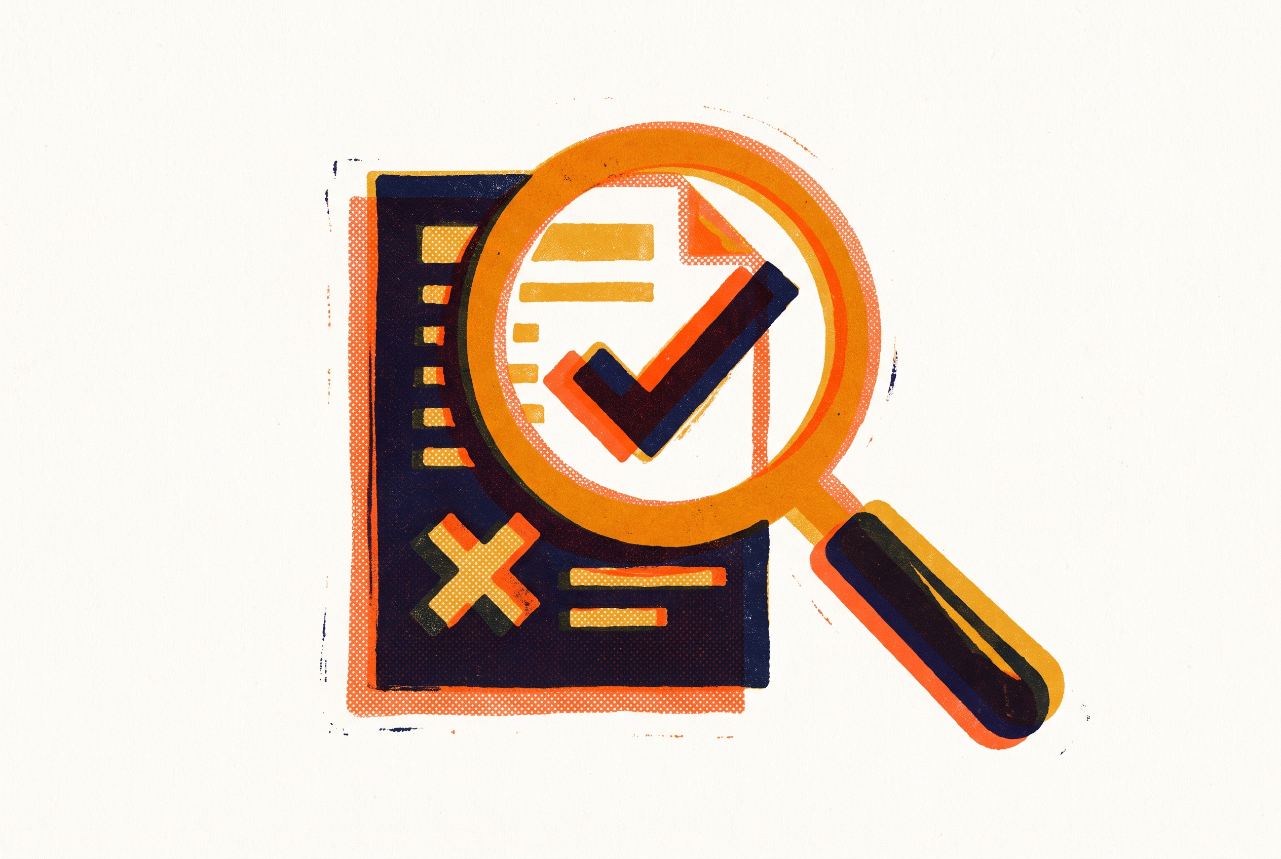 Cover illustration for “Fact-Checking Process for Marketing Content”