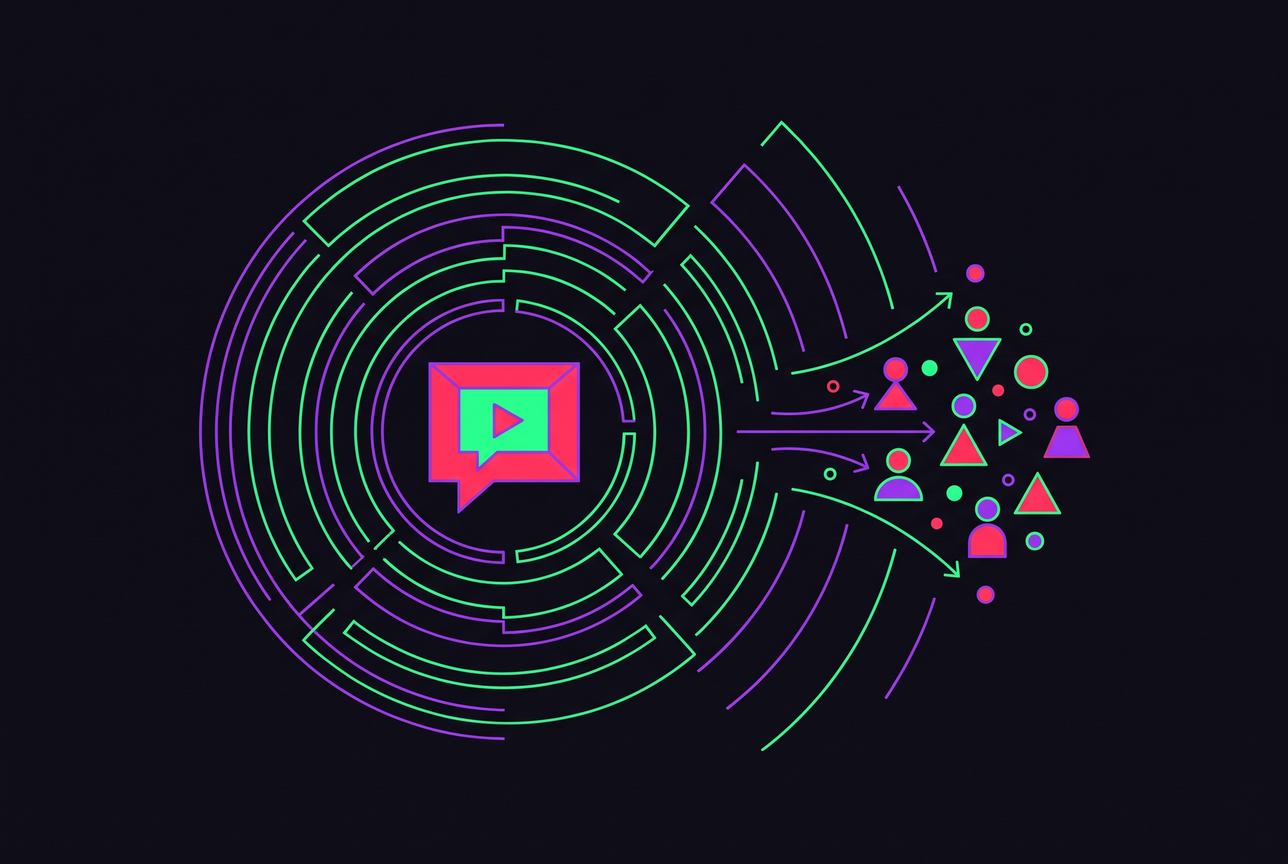 Cover illustration for “How to Build a Social Media Content Strategy That Reaches Buyers”