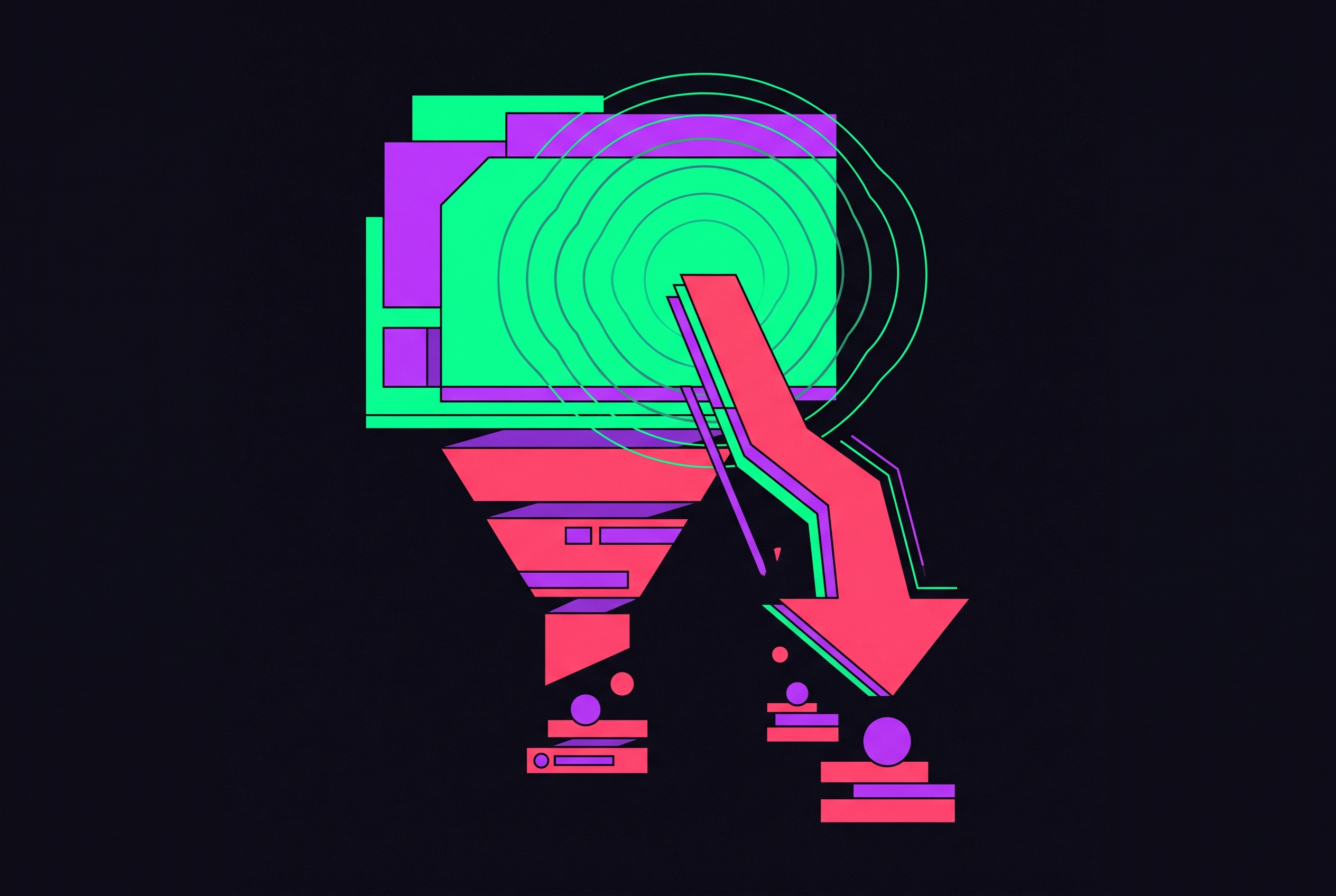 Cover illustration for “AI Overviews Impact on Organic Click-Through Rates”