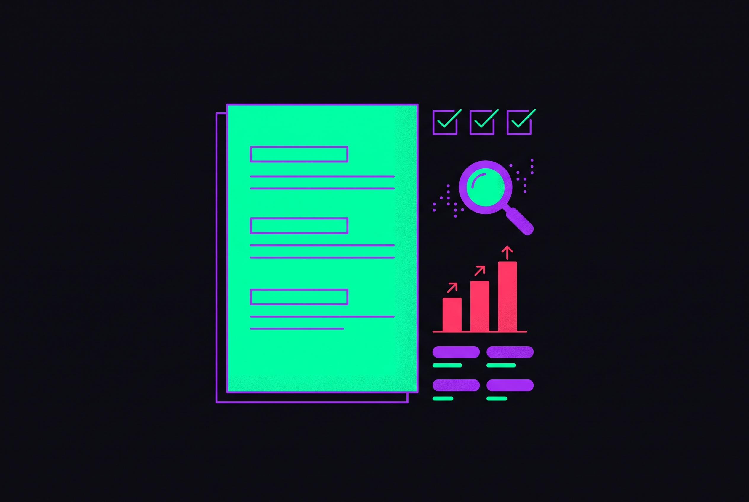 Cover illustration for “Content Brief Template for SEO Articles”