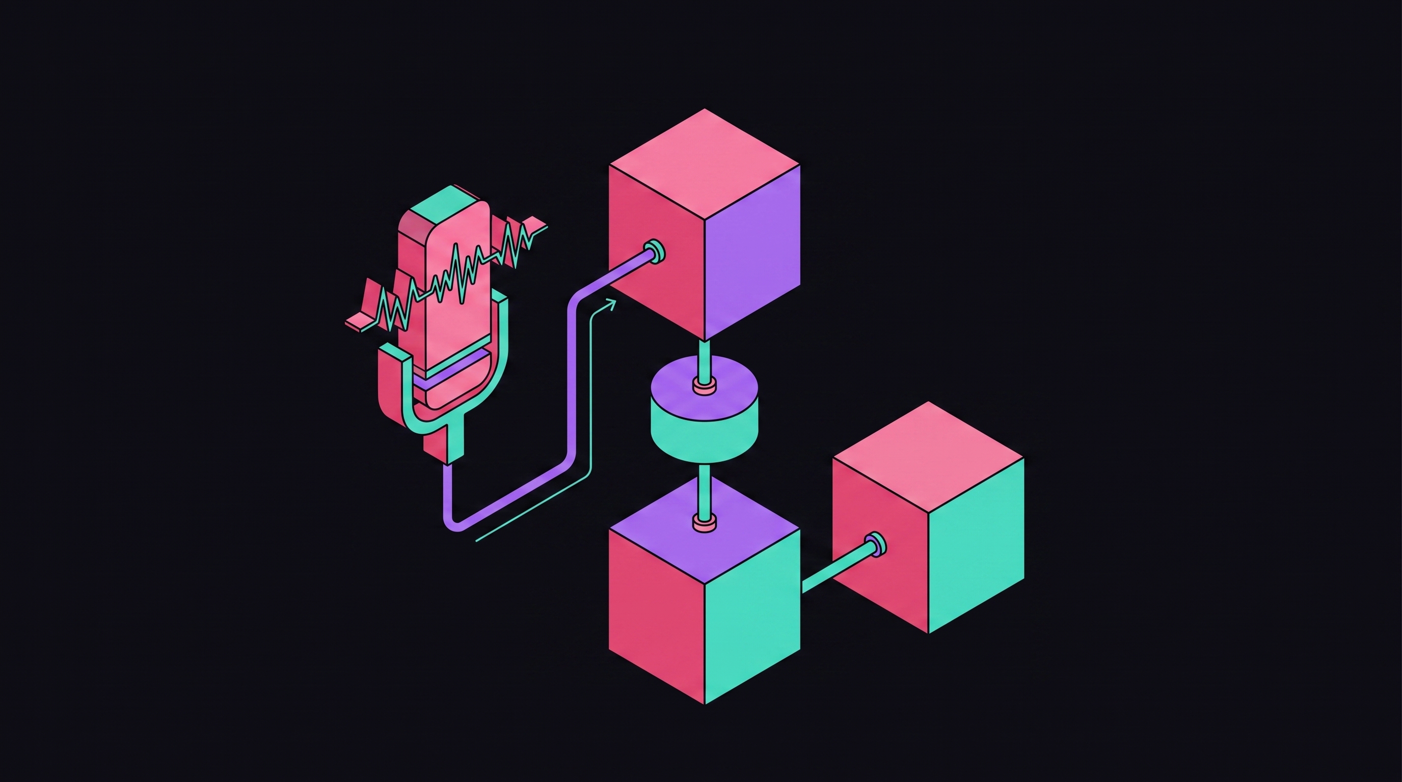 Cover illustration for “Zero-Shot Voice Cloning Model Architectures”