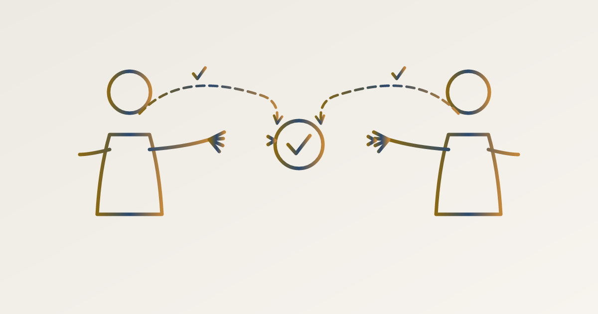 Cover illustration for “Double Opt-In Introduction Protocol for Investors and Founders”