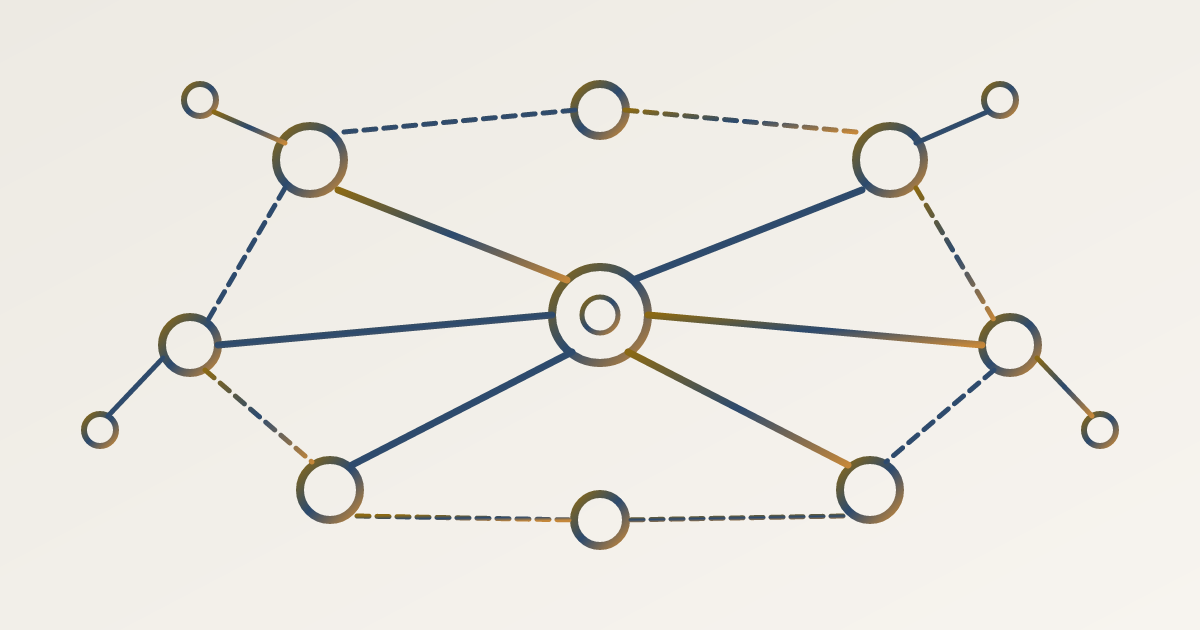 Cover illustration for “Relationship Graph Architecture for Venture Firms”