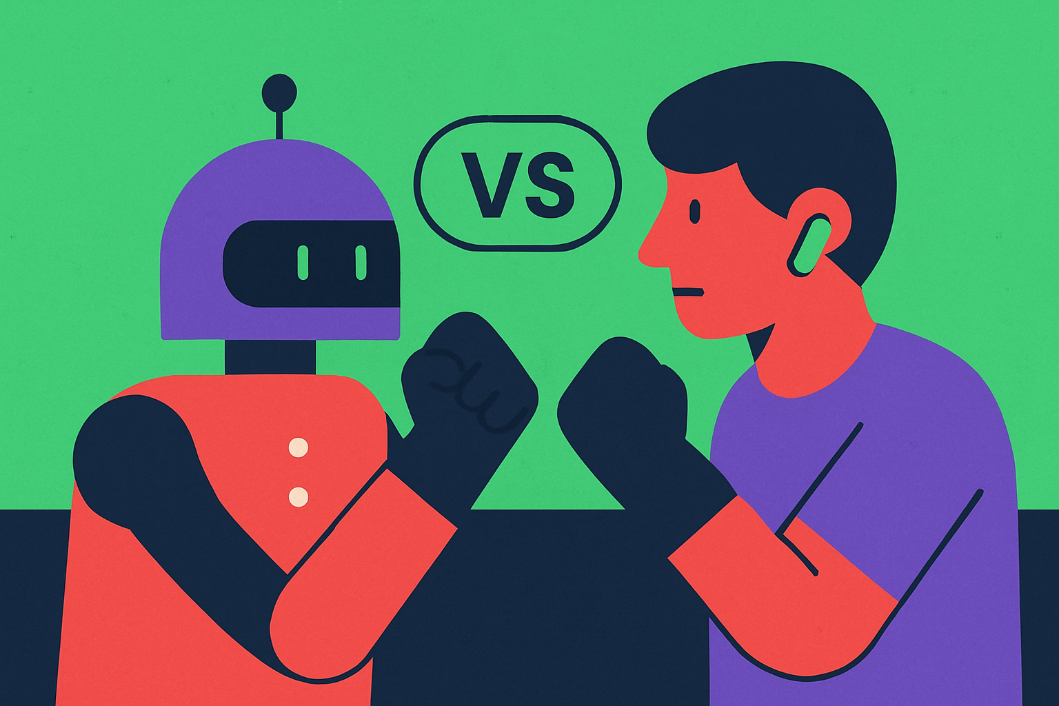 Cover illustration for “AI Agents vs. AI Assistants: What's the Difference?”