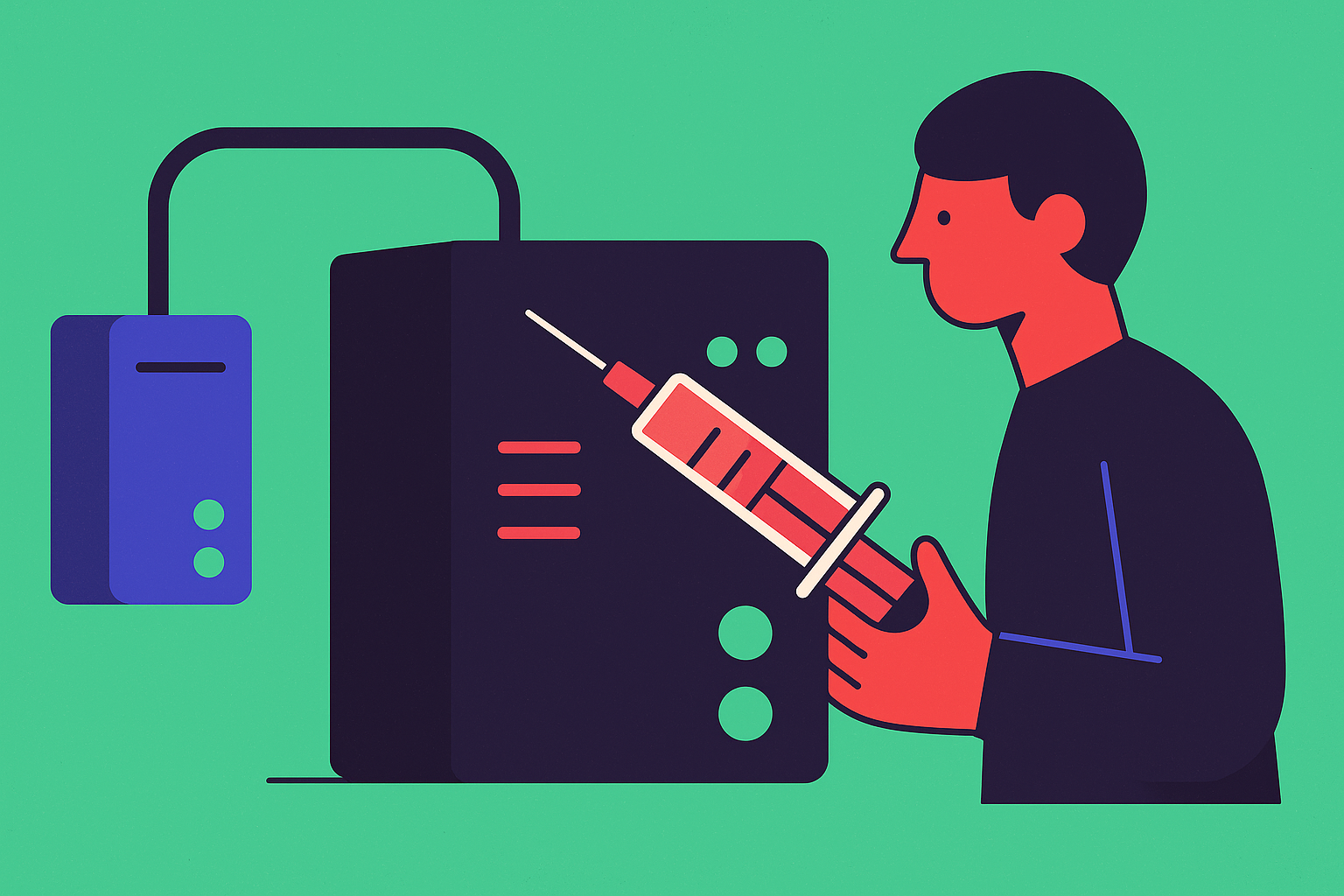 Cover illustration for “Prompt Injection via Third-Party MCP Servers”