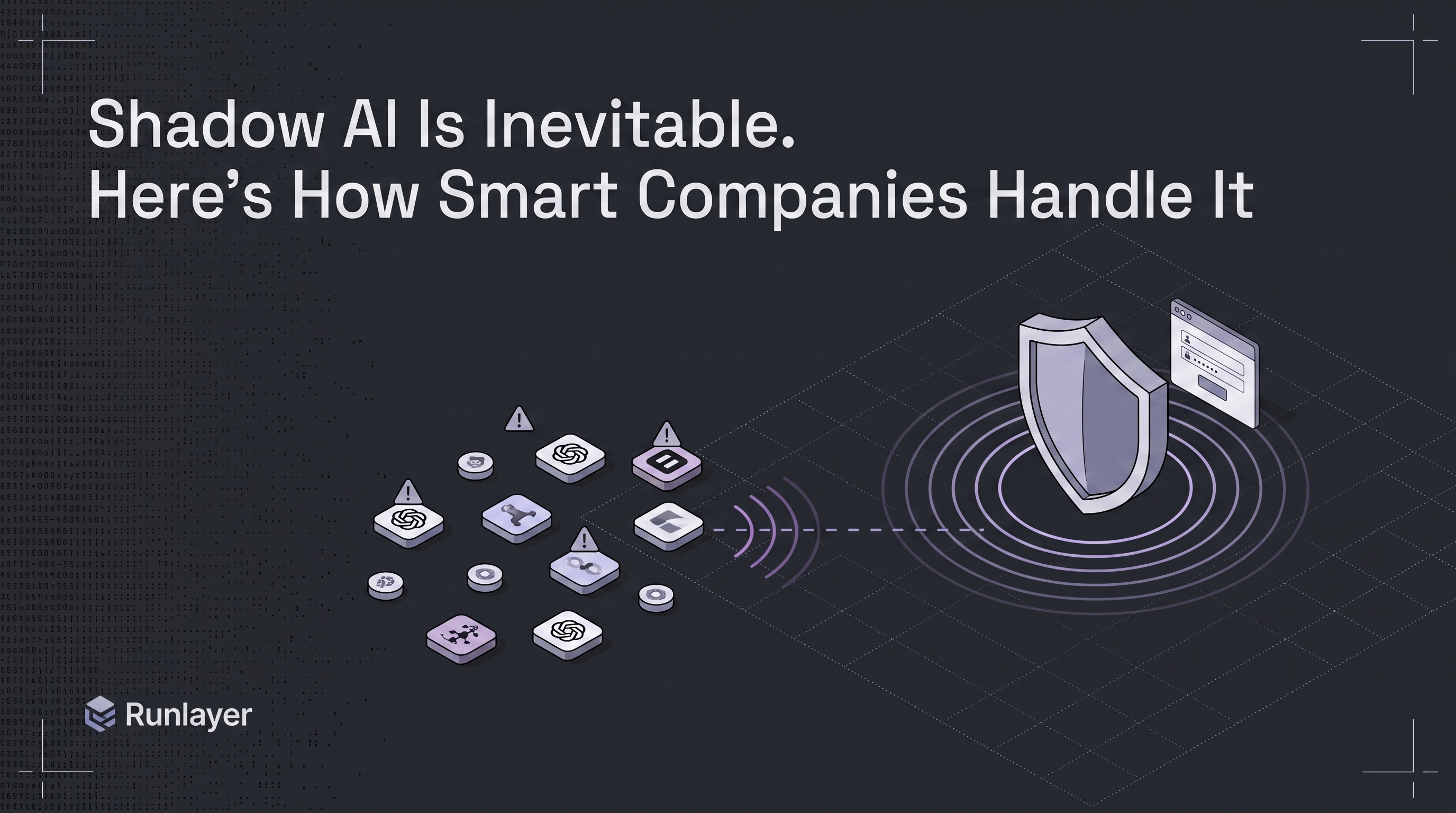 Cover illustration for “Shadow AI Is Inevitable. Here's How Smart Companies Handle It”
