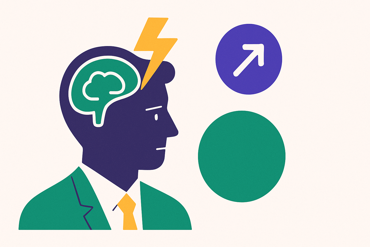 Cover illustration for “Amygdala Hijacking in High-Stakes Executive Decisions”