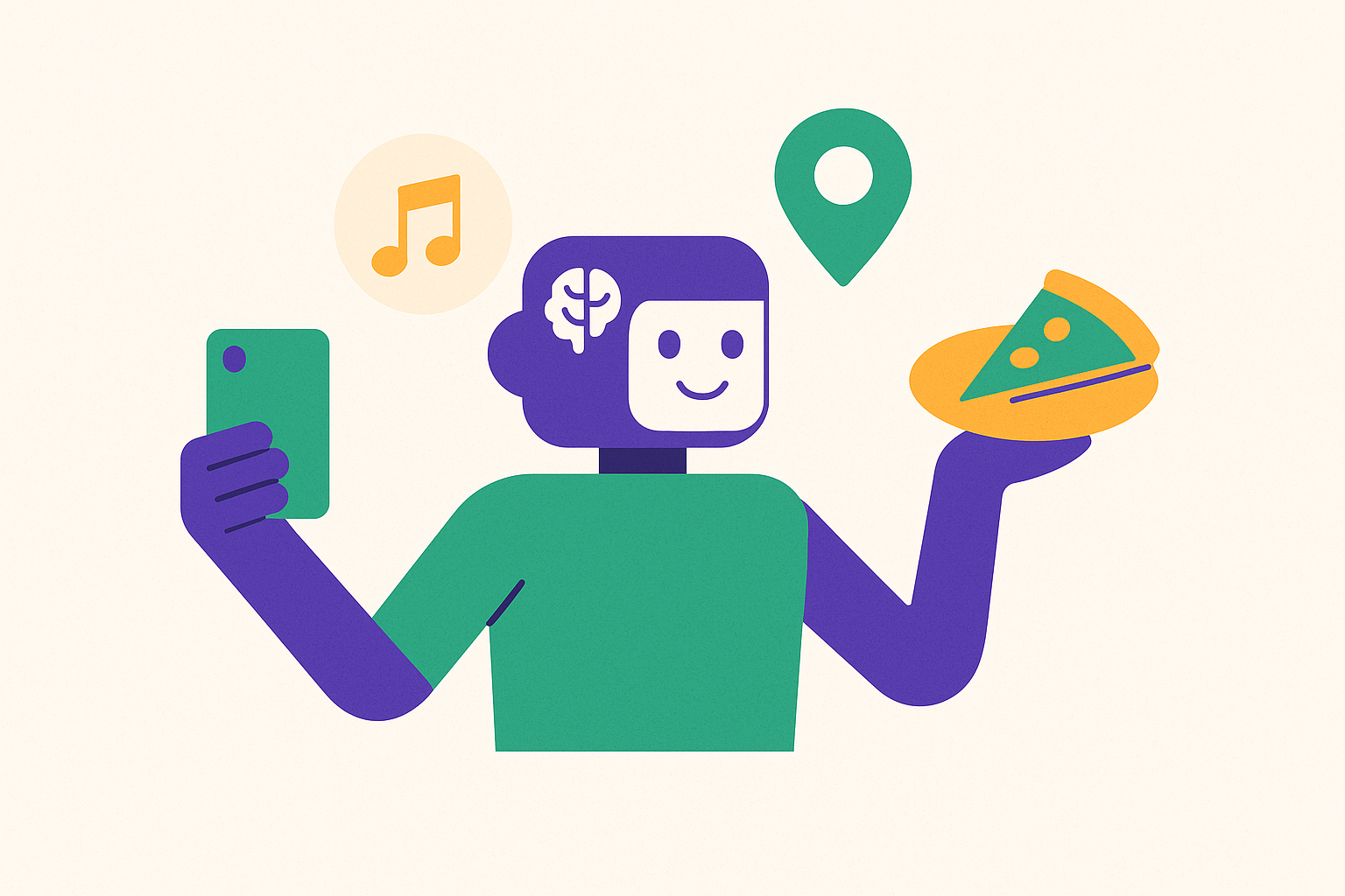 Cover illustration for “Multimodal AI for Everyday Consumer Tasks”