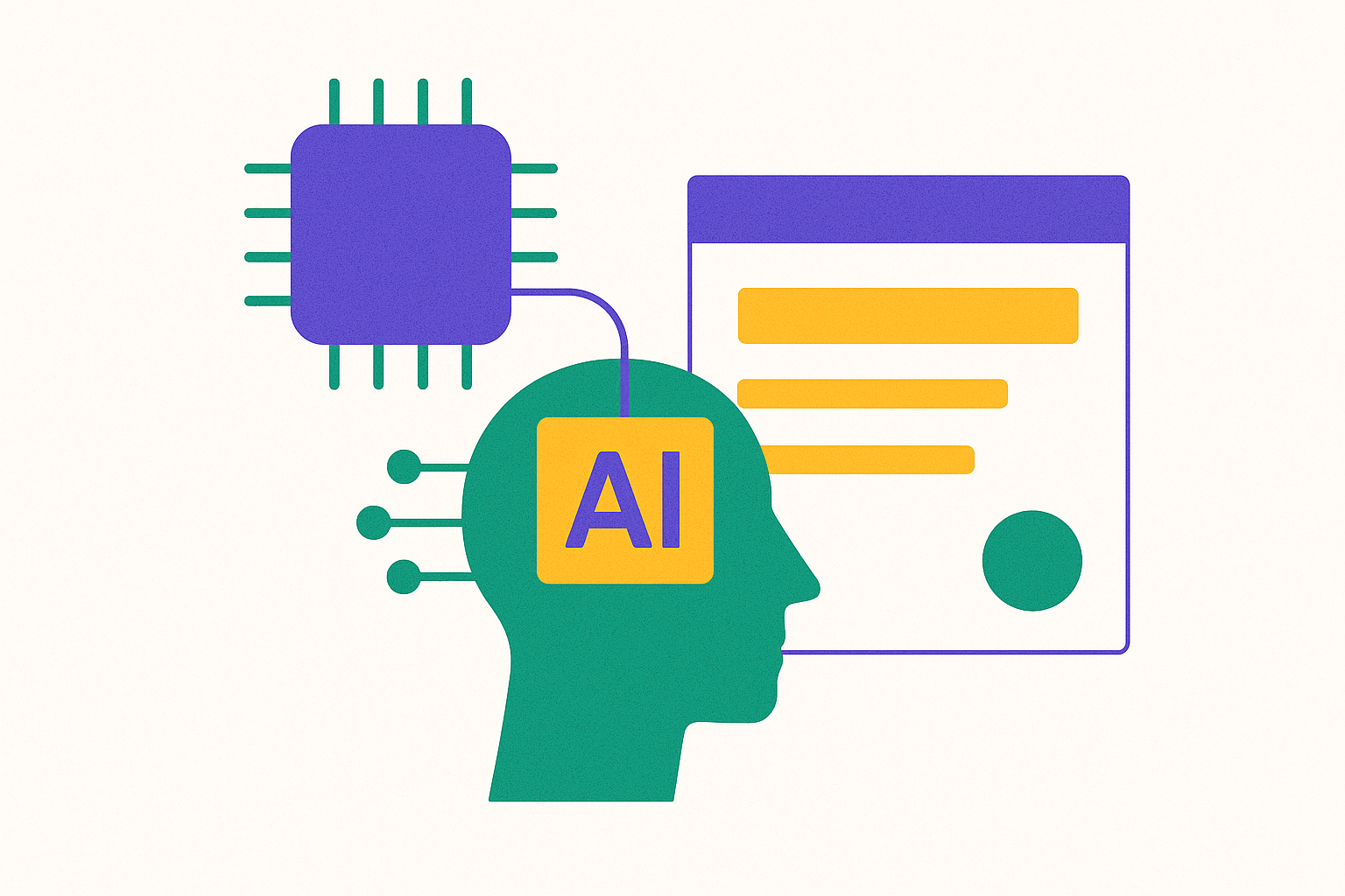Cover illustration for “How AI Memory Systems Store Context”
