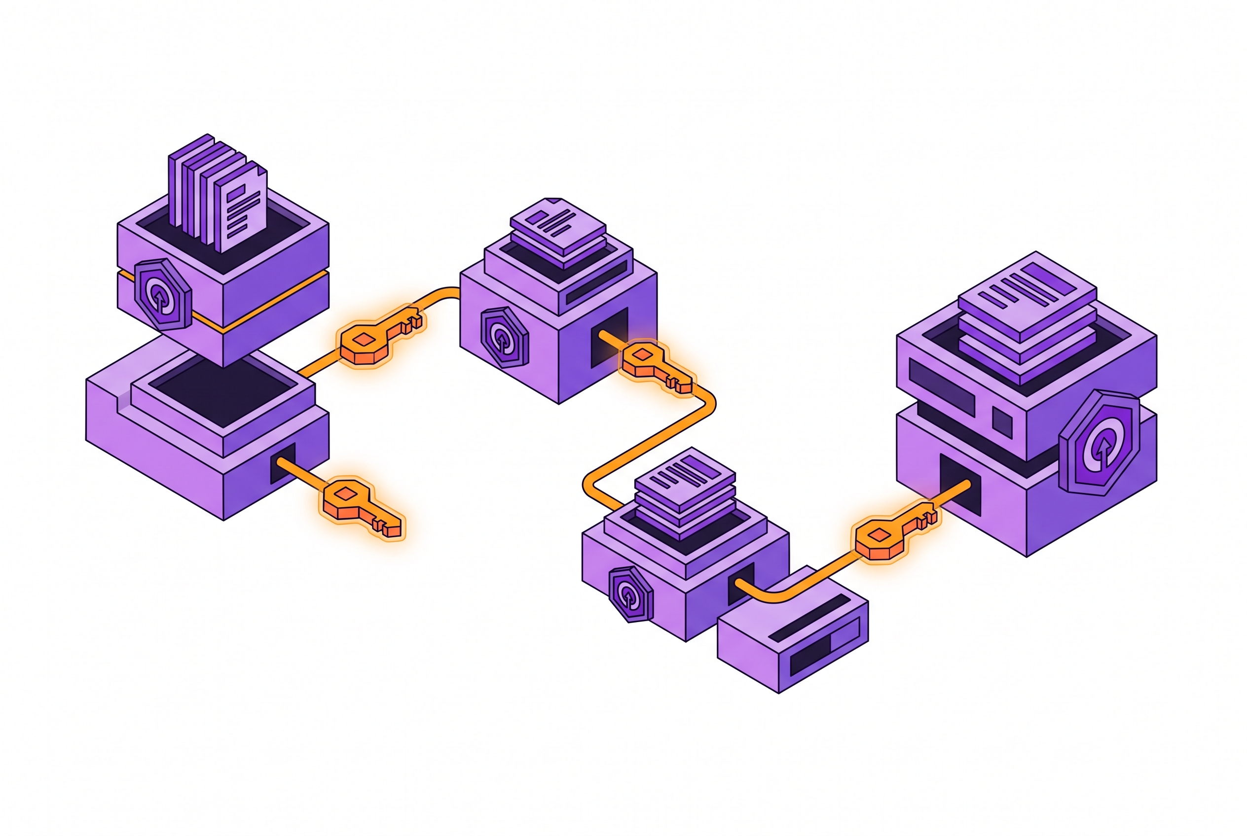 Cover illustration for “Session Continuity and Identity Coherence for Agents Operating Across Multi-Step Scraping Workflows”