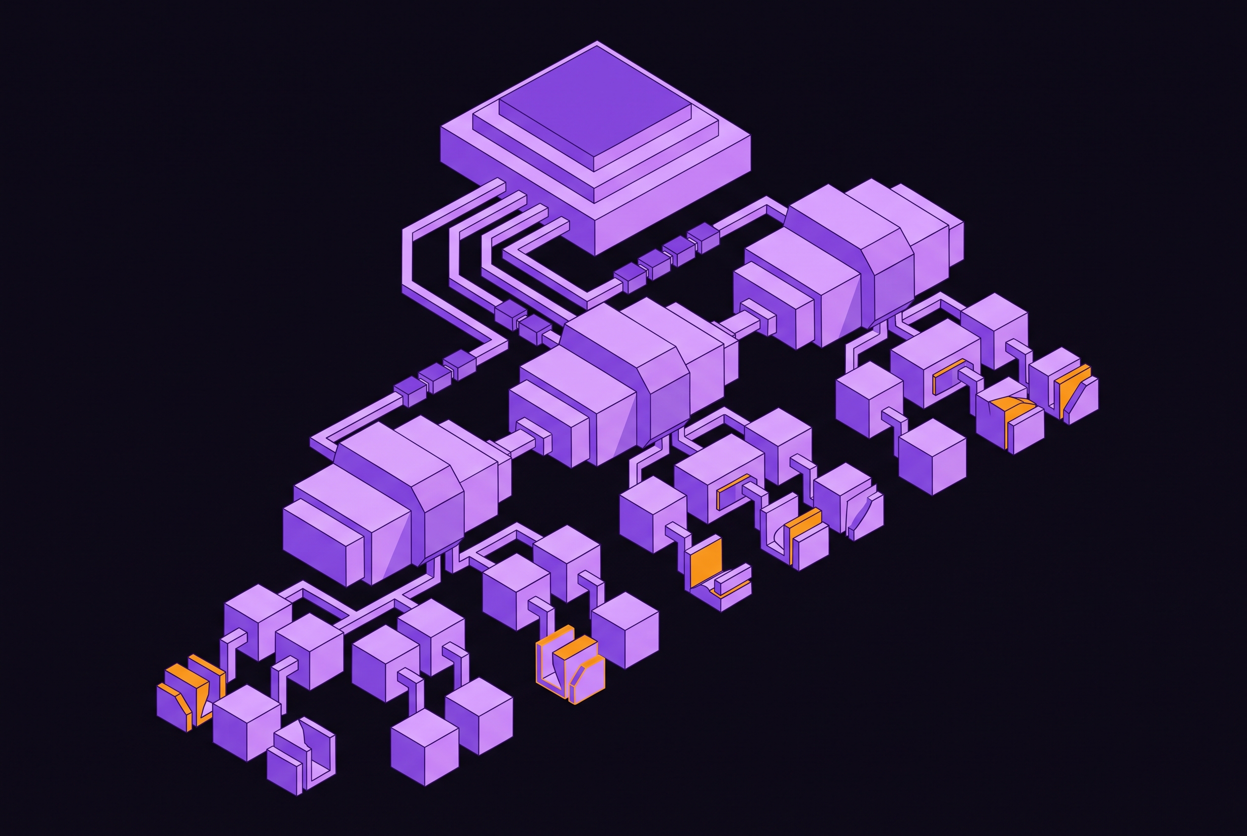Cover illustration for “Hierarchical Planning With Dynamic Subtask Generation”