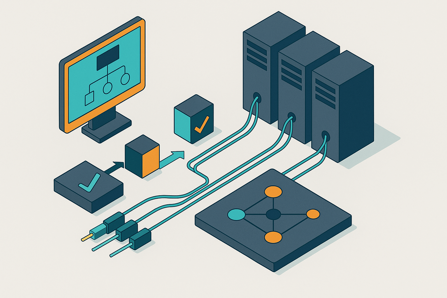Cover illustration for “Intent-Based Provisioning Workflows in Fiber Networks”