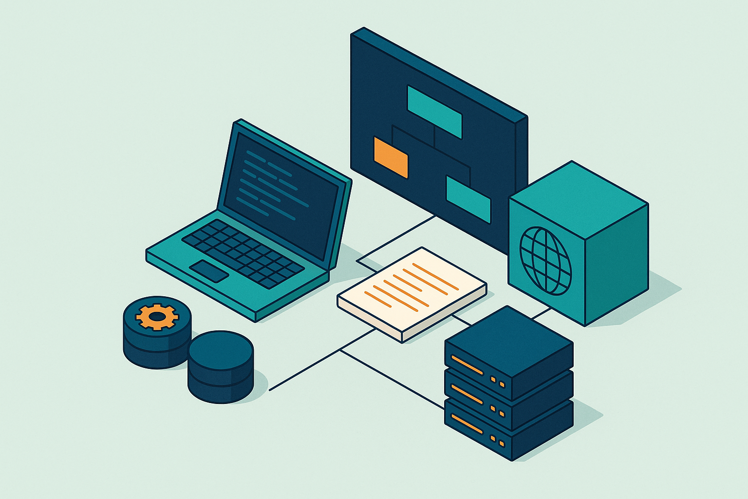 Cover illustration for “Intent-Based Networking Architecture Components”