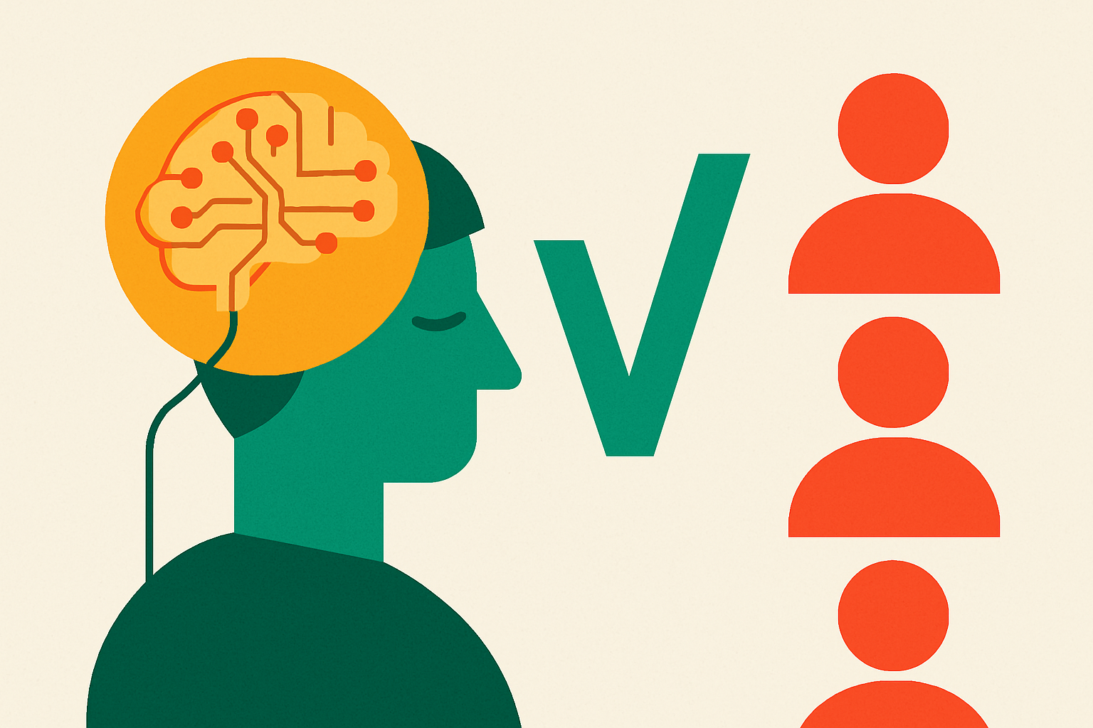 Cover illustration for “Embedded AI Engineers vs Traditional Hiring”