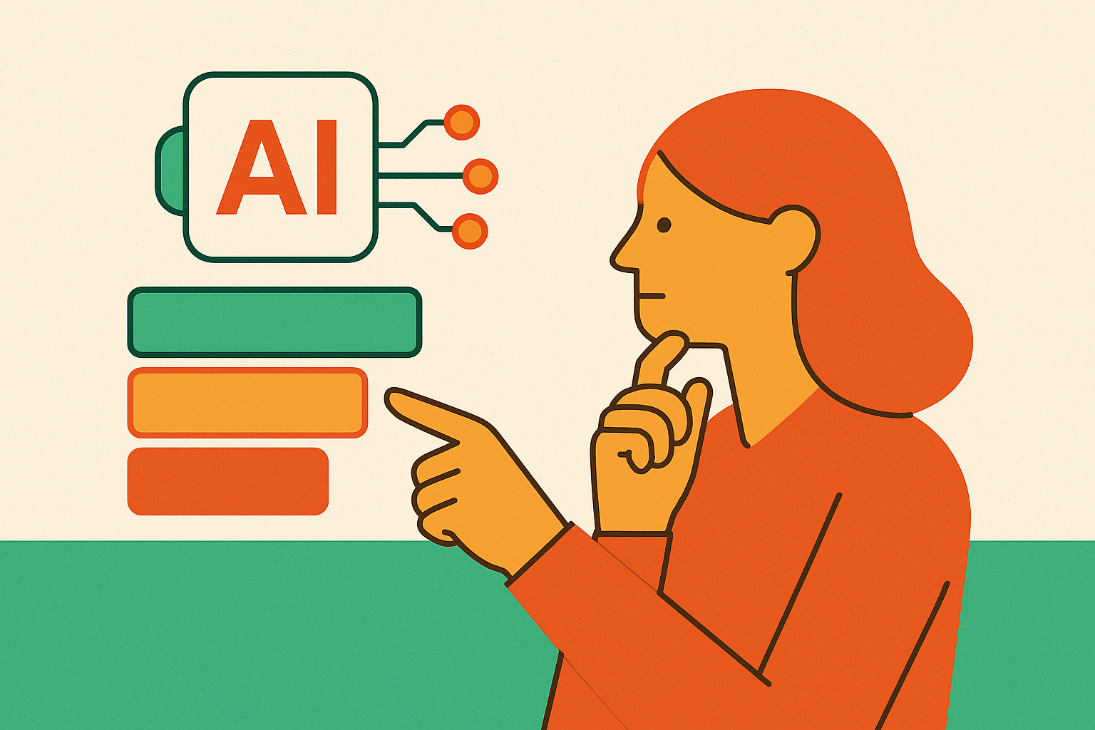 Cover illustration for “Prioritizing Which AI Project to Start With”