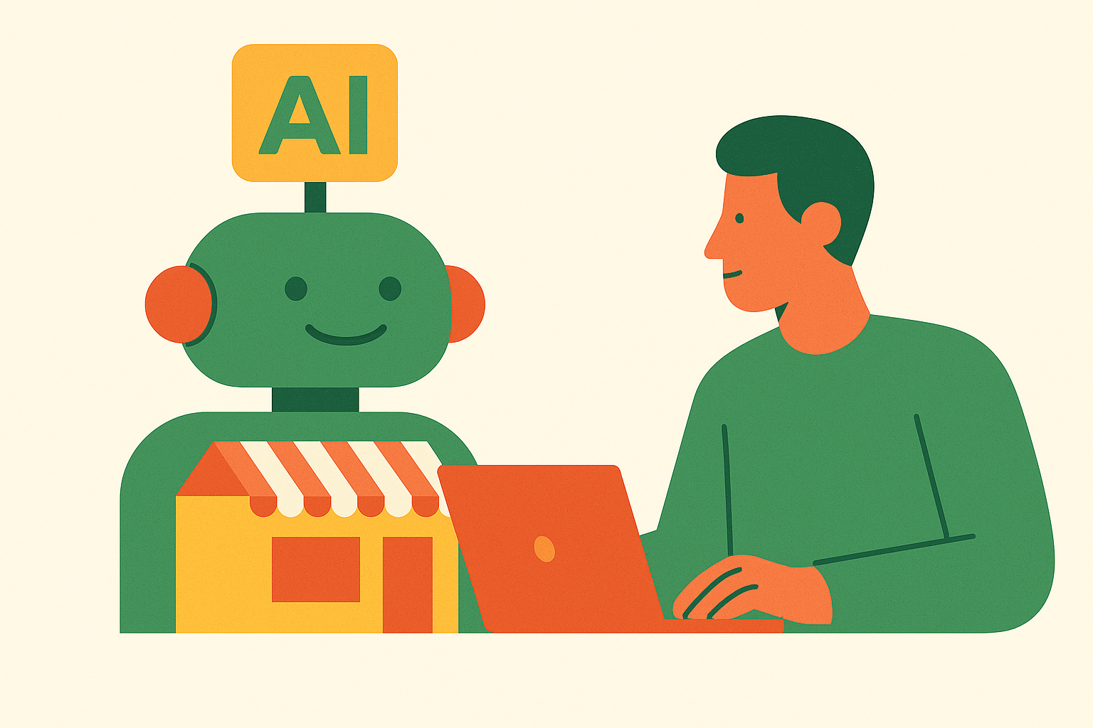 Cover illustration for “30-Day AI Deployment in a Small Business”