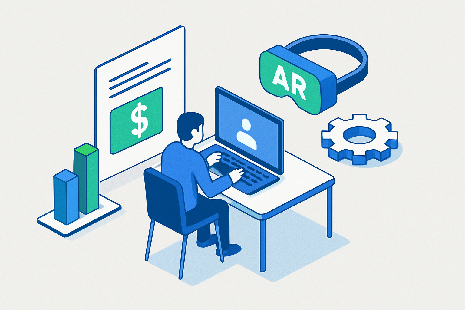 Cover illustration for “Change Management When Introducing AR Automation to Finance Teams”