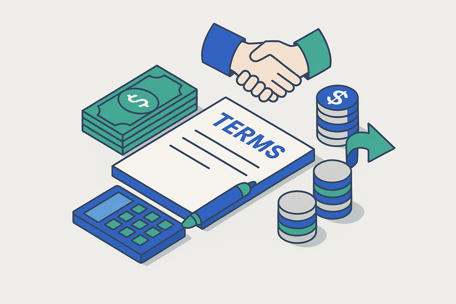 Cover illustration for “Payment Terms Strategy and Negotiation”