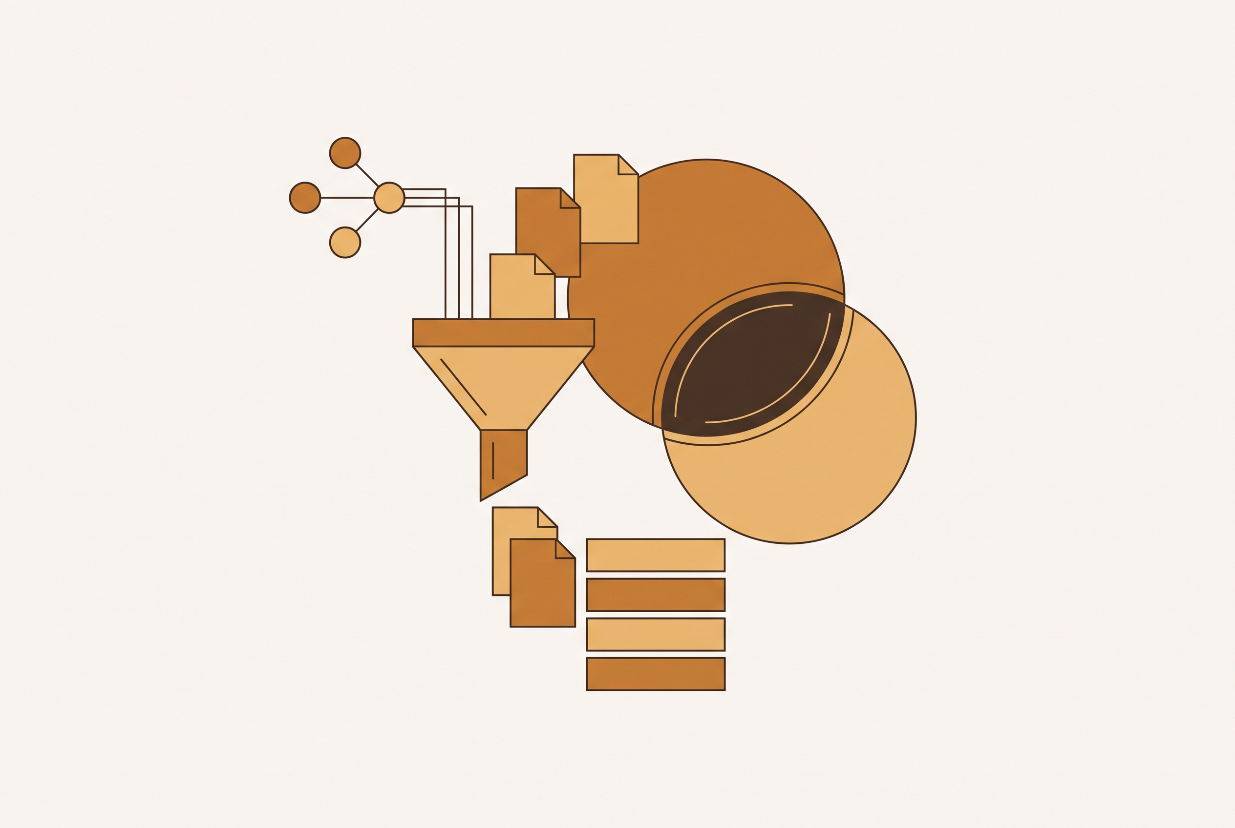Cover illustration for “AI for Legal Matter Intake and Conflict Checking”