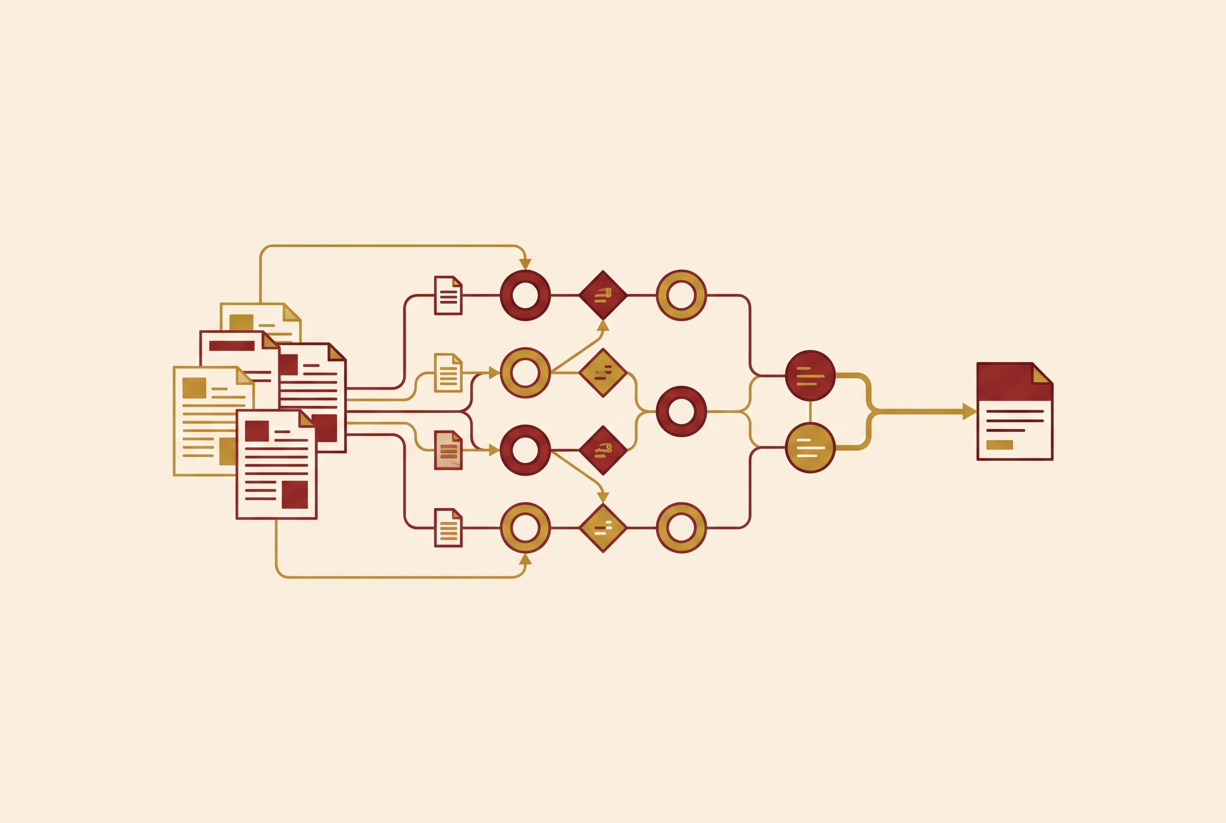 Cover illustration for “AI Agents for Legal Case Briefing in Litigation Workflows”