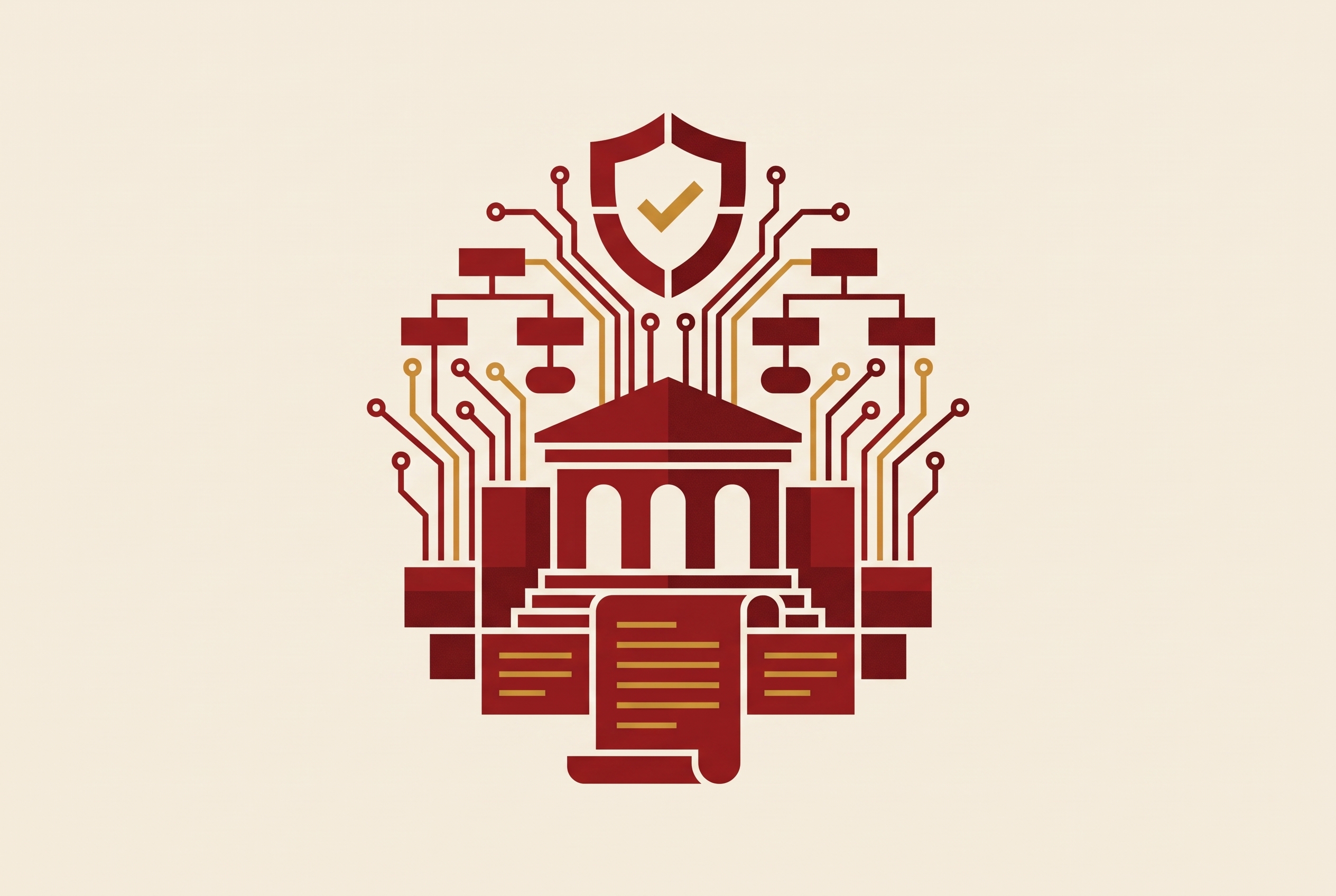 Cover illustration for “Law Firm AI Governance Announcements and Internal Policy Changes”