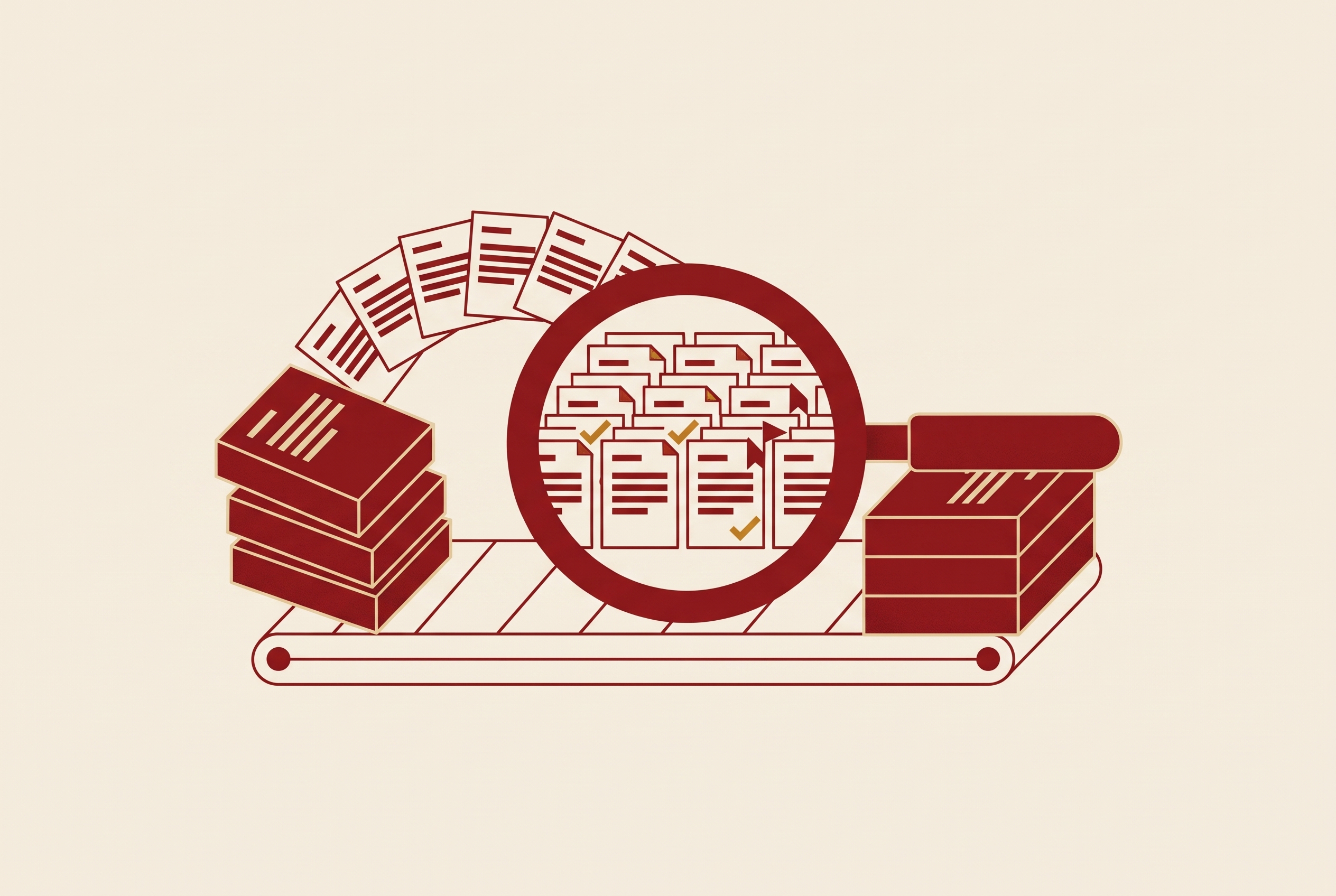 Cover illustration for “Due Diligence Automation in M&A Legal Teams”