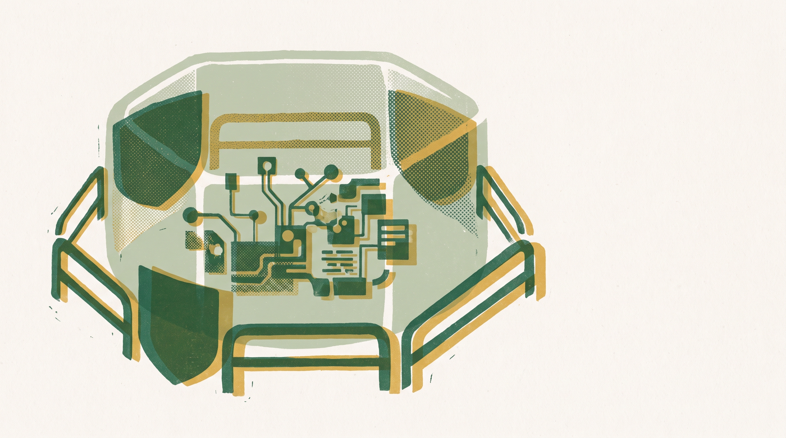 Cover illustration for “AI Sandboxes for Compliance-Bound Industries”