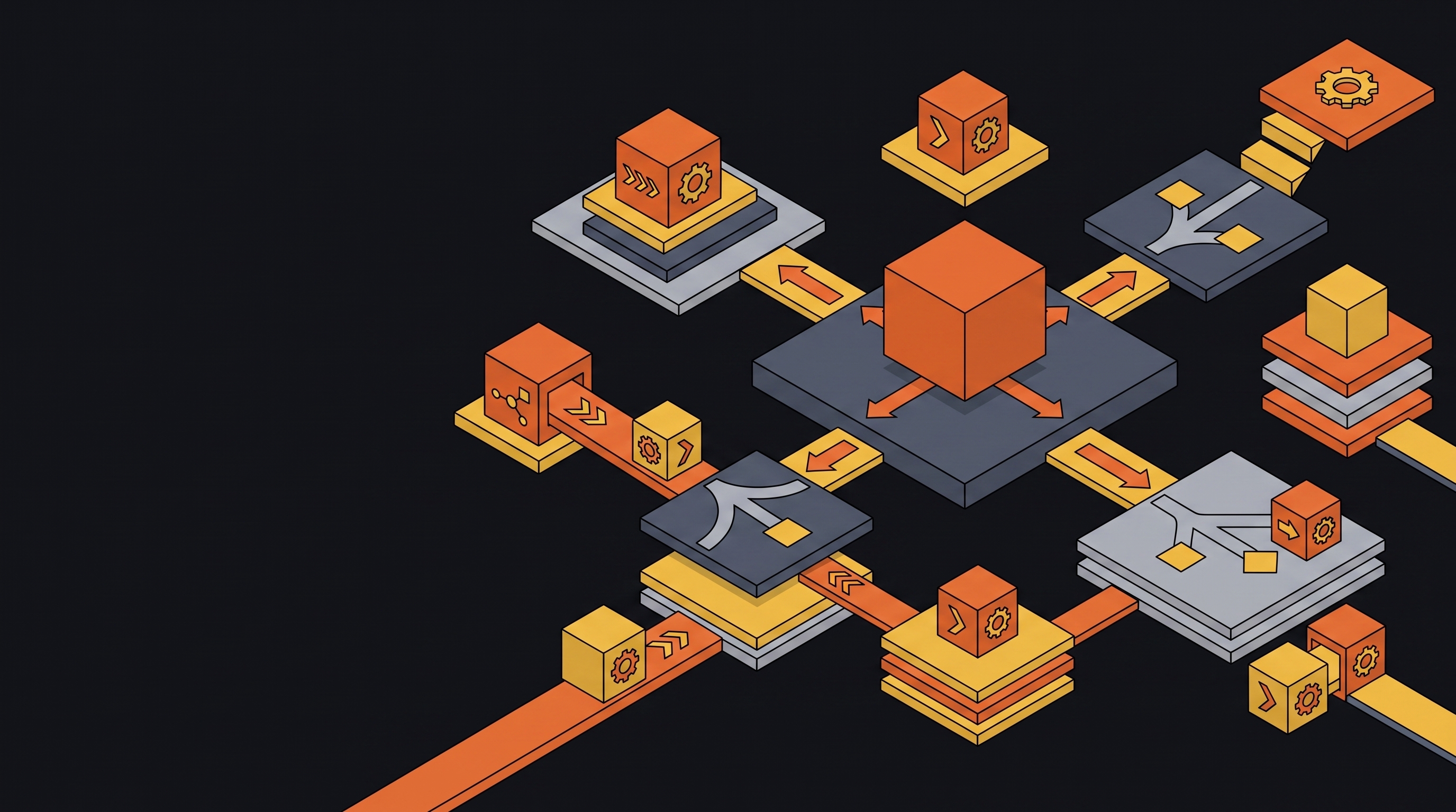 Cover illustration for “Agentic Architecture Design Principles”