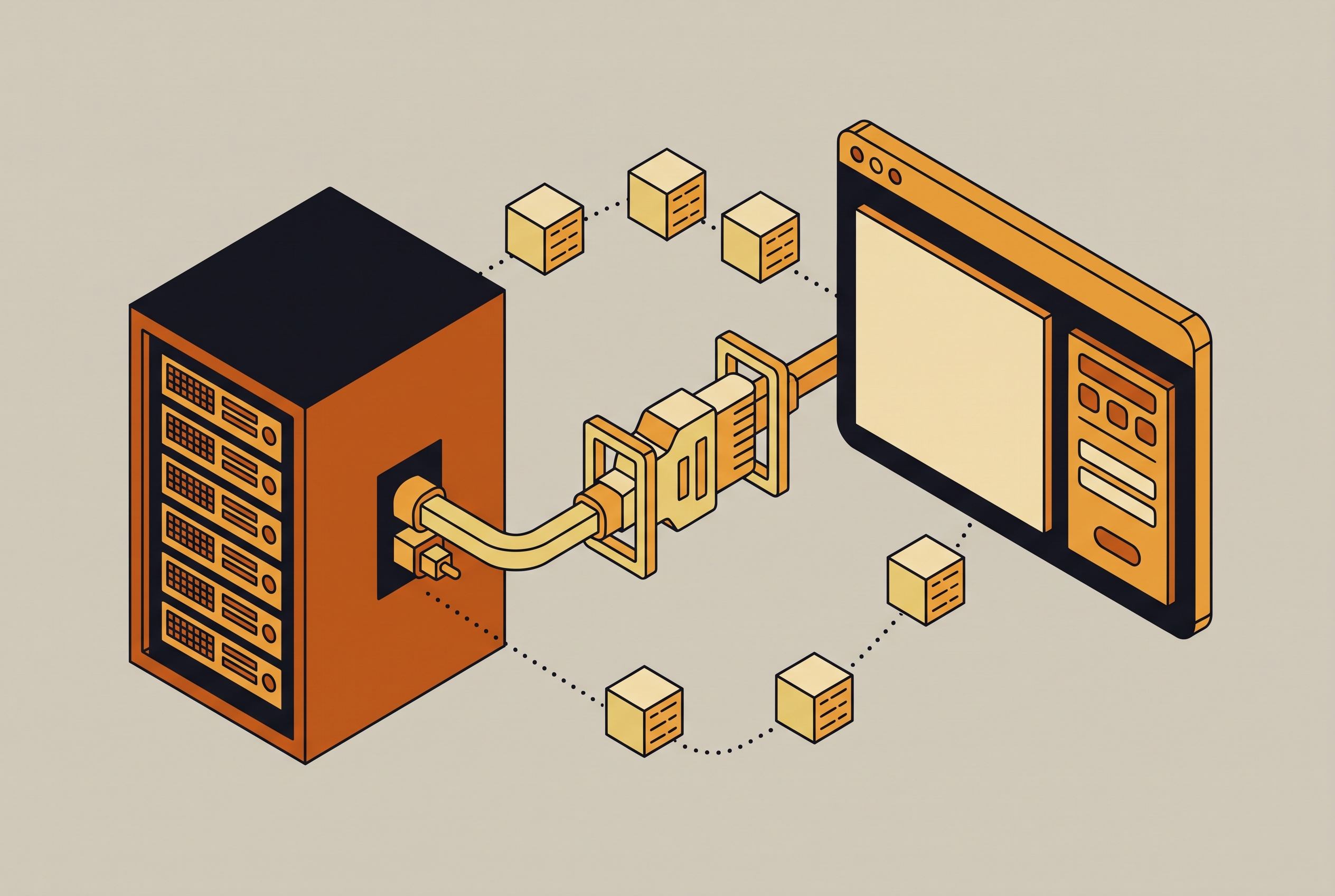 Cover illustration for “How to Integrate an API in a Frontend Application”