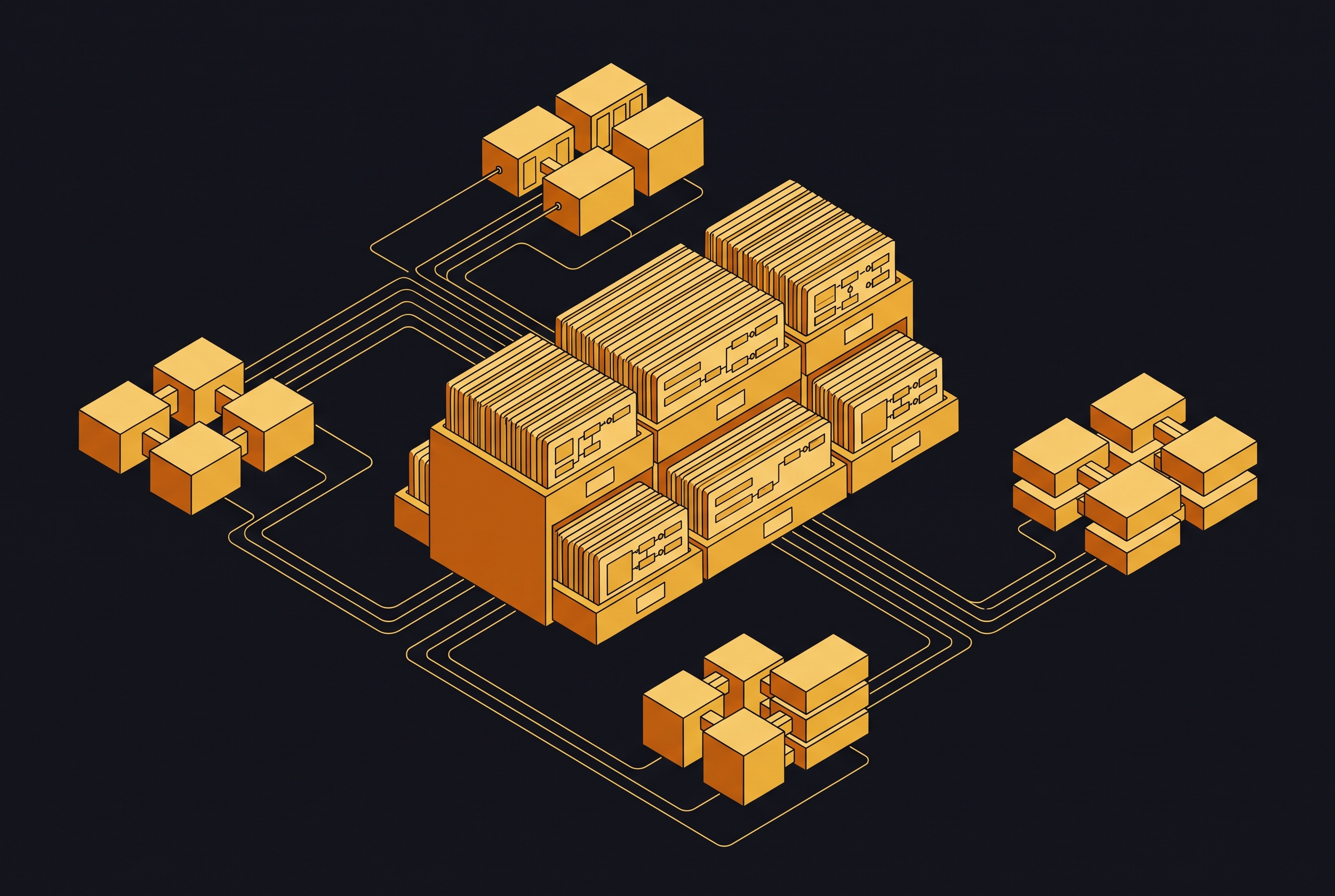 Cover illustration for “API Catalog Design for Multi-Team Engineering Organizations”