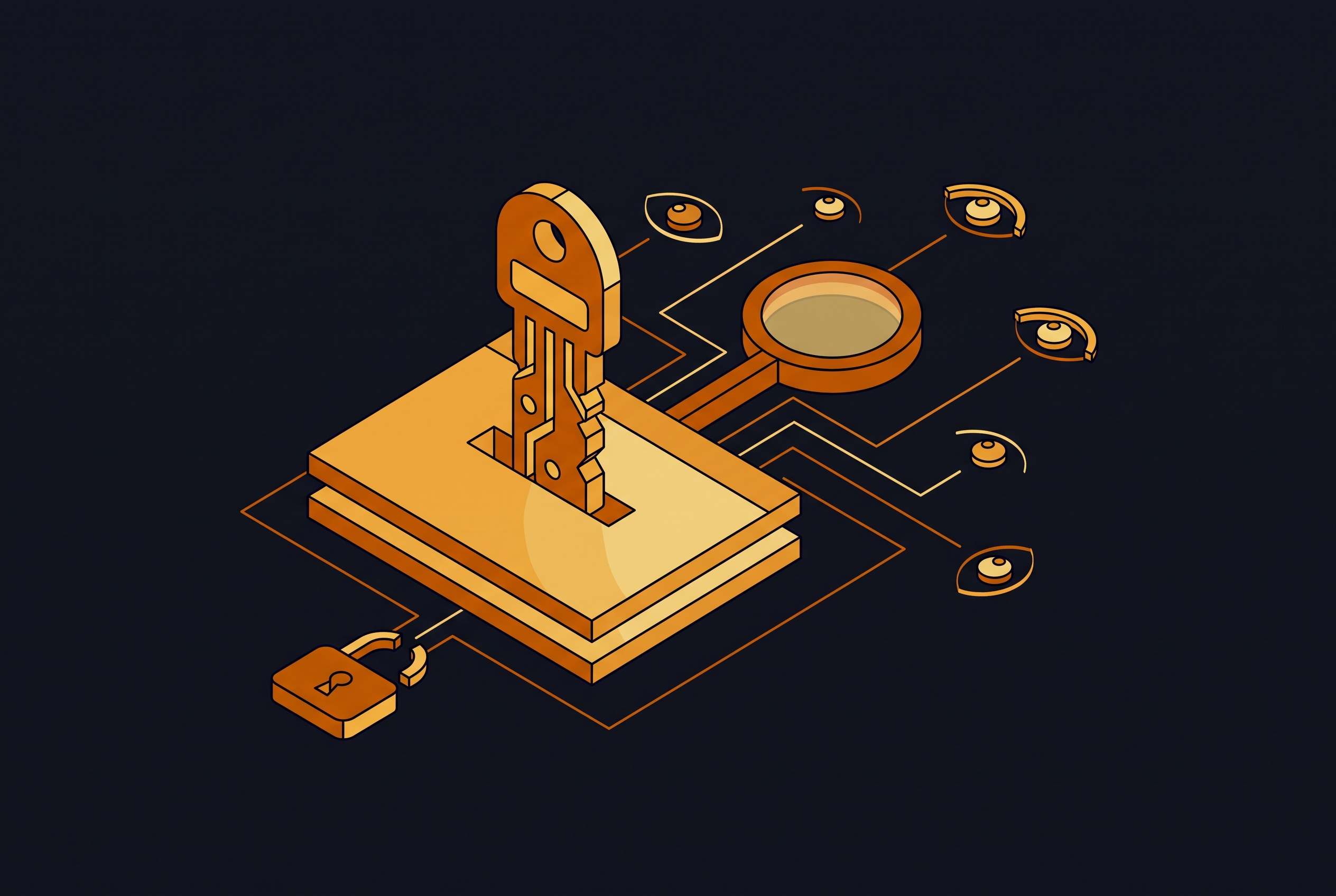 Cover illustration for “OSINT Exposure Risks for Published API Credentials”