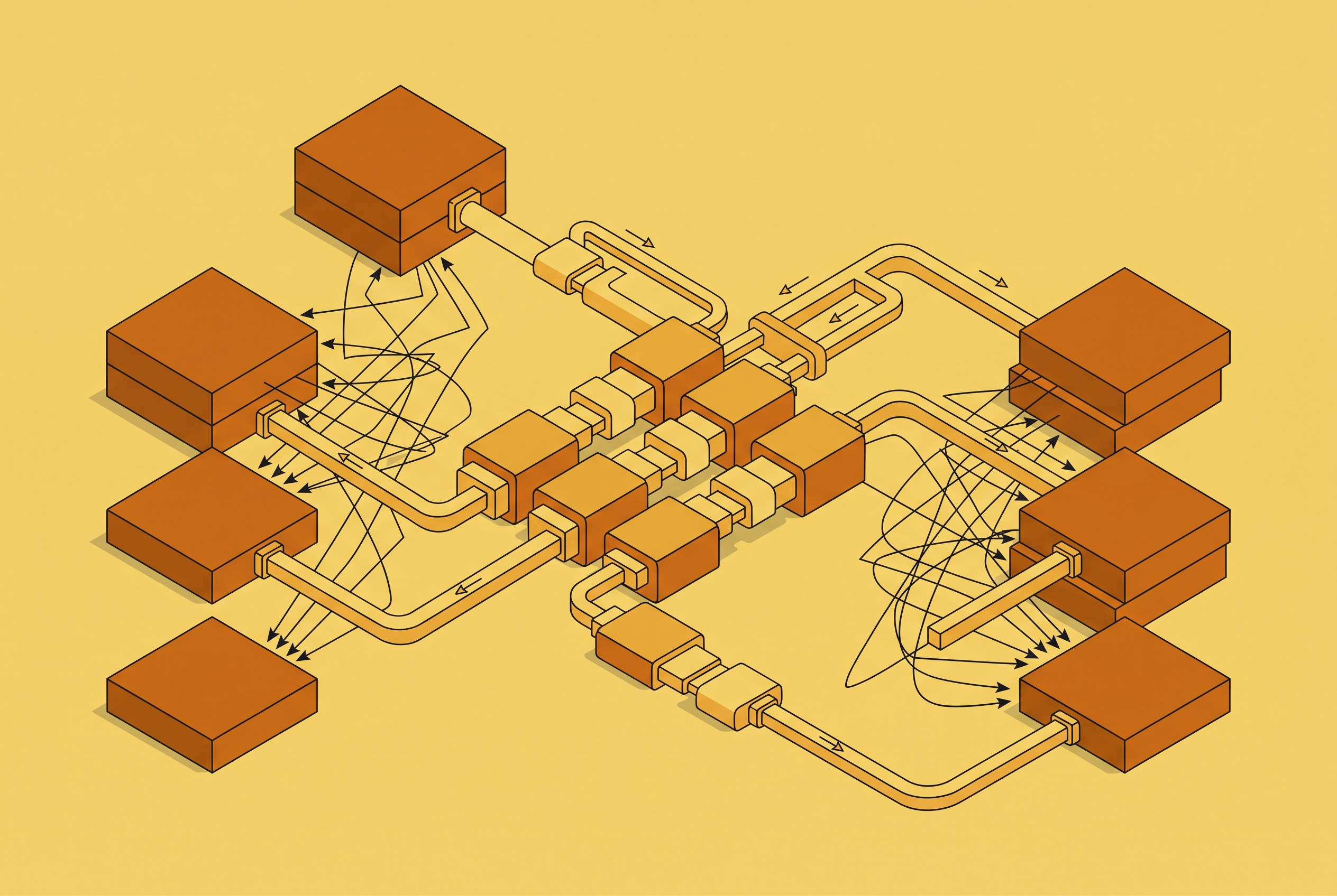Cover illustration for “Reducing Integration Engineering Toil with Managed Connectors”