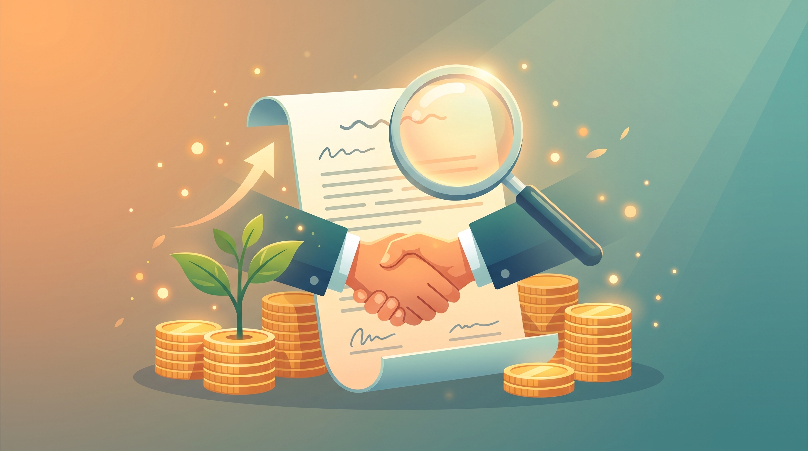 Cover illustration for “Venture Capital Deal Terms Glossary”