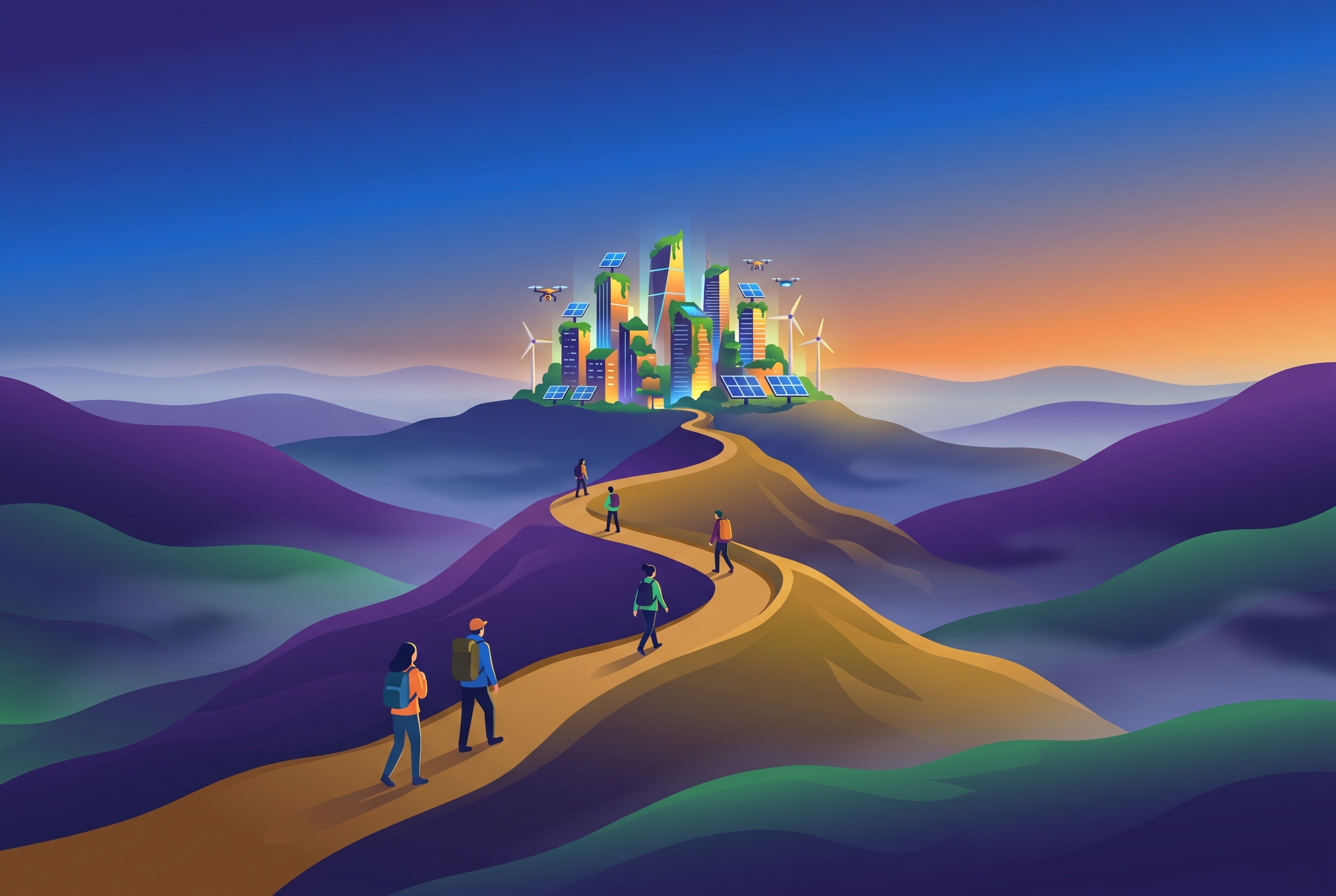 Cover illustration for “Rise of Nontraditional Venture Capital Investors”