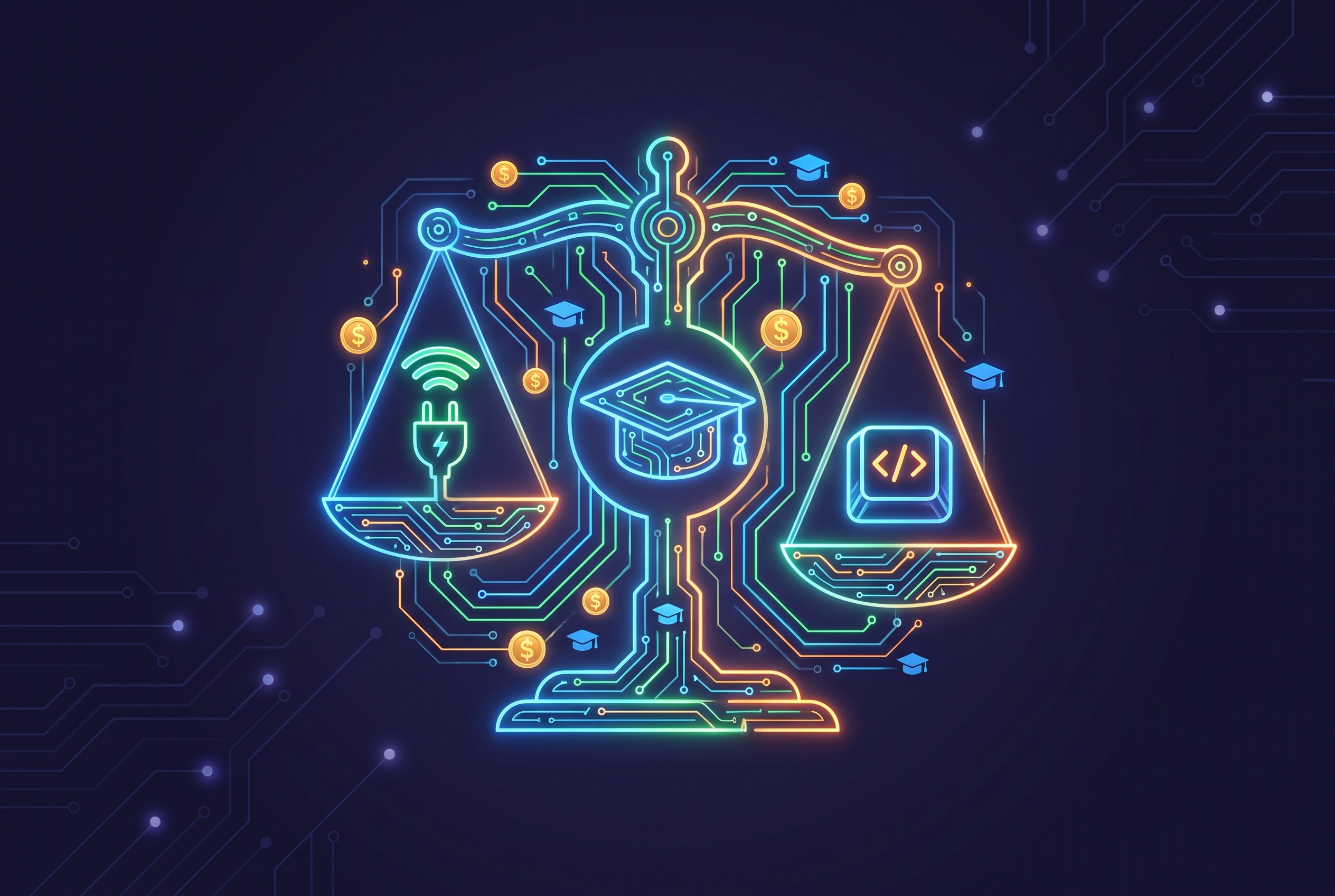 Cover illustration for “Schoology vs Canvas vs Google Classroom TCO for K-12 Districts”
