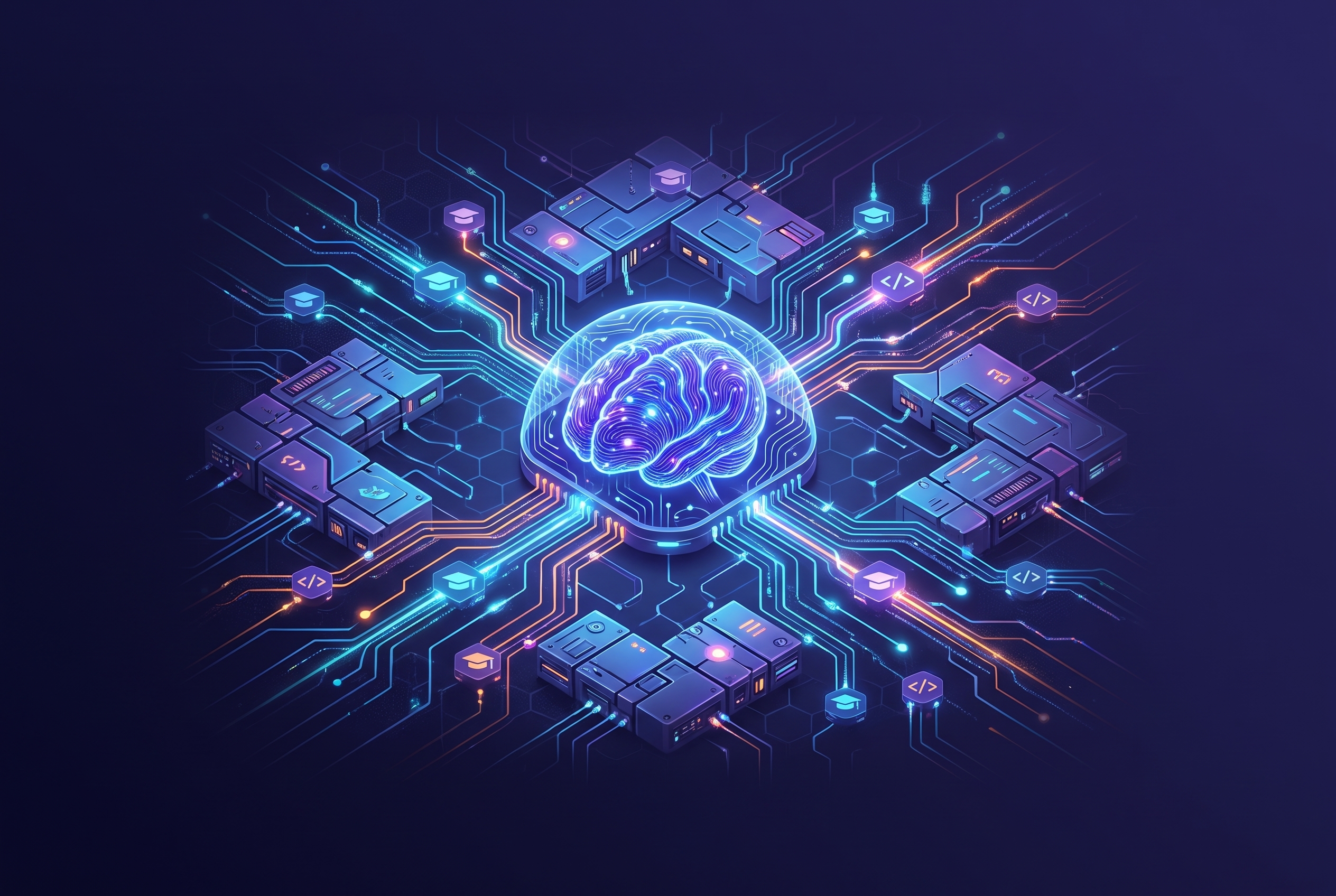 Cover illustration for “How AI Tutoring Tools Integrate With Existing LMS Ecosystems”