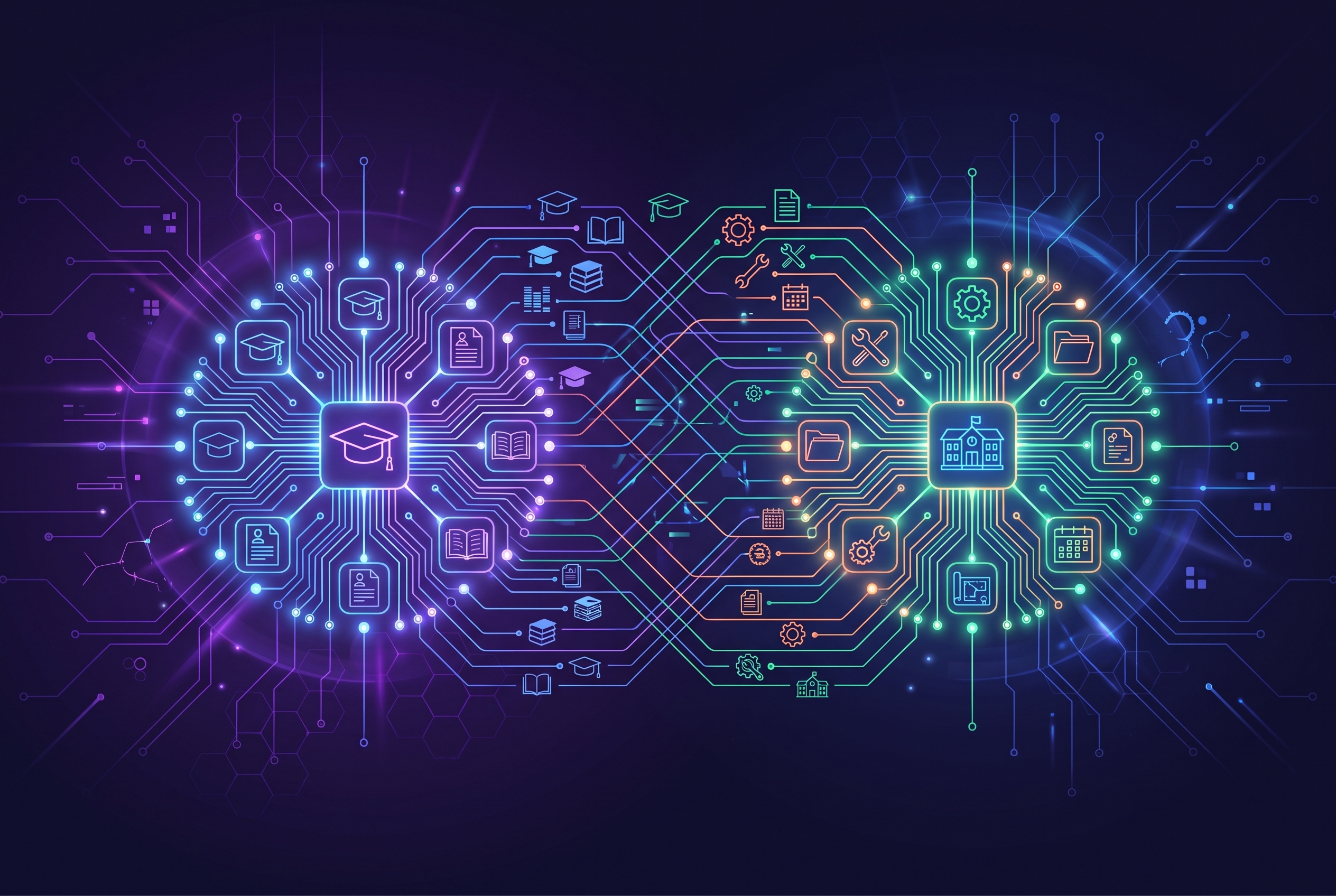 Cover illustration for “SIS vs ERP for K-12 Admin Workflows”