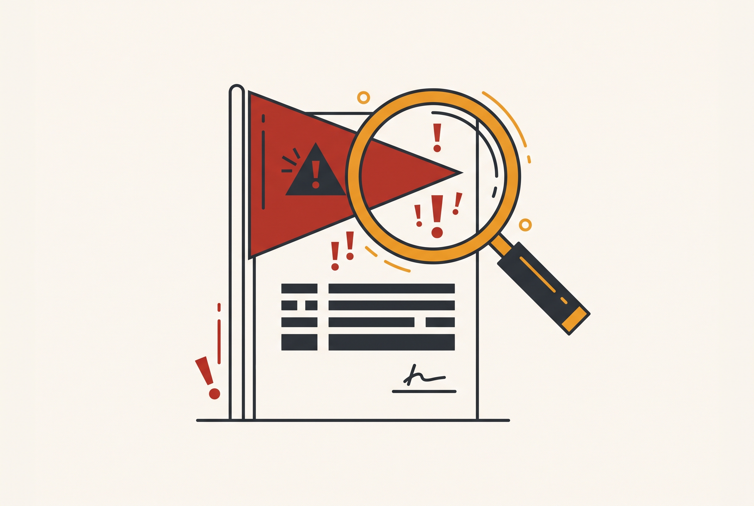 Cover illustration for “TikTok Agency Red Flags Before Signing”
