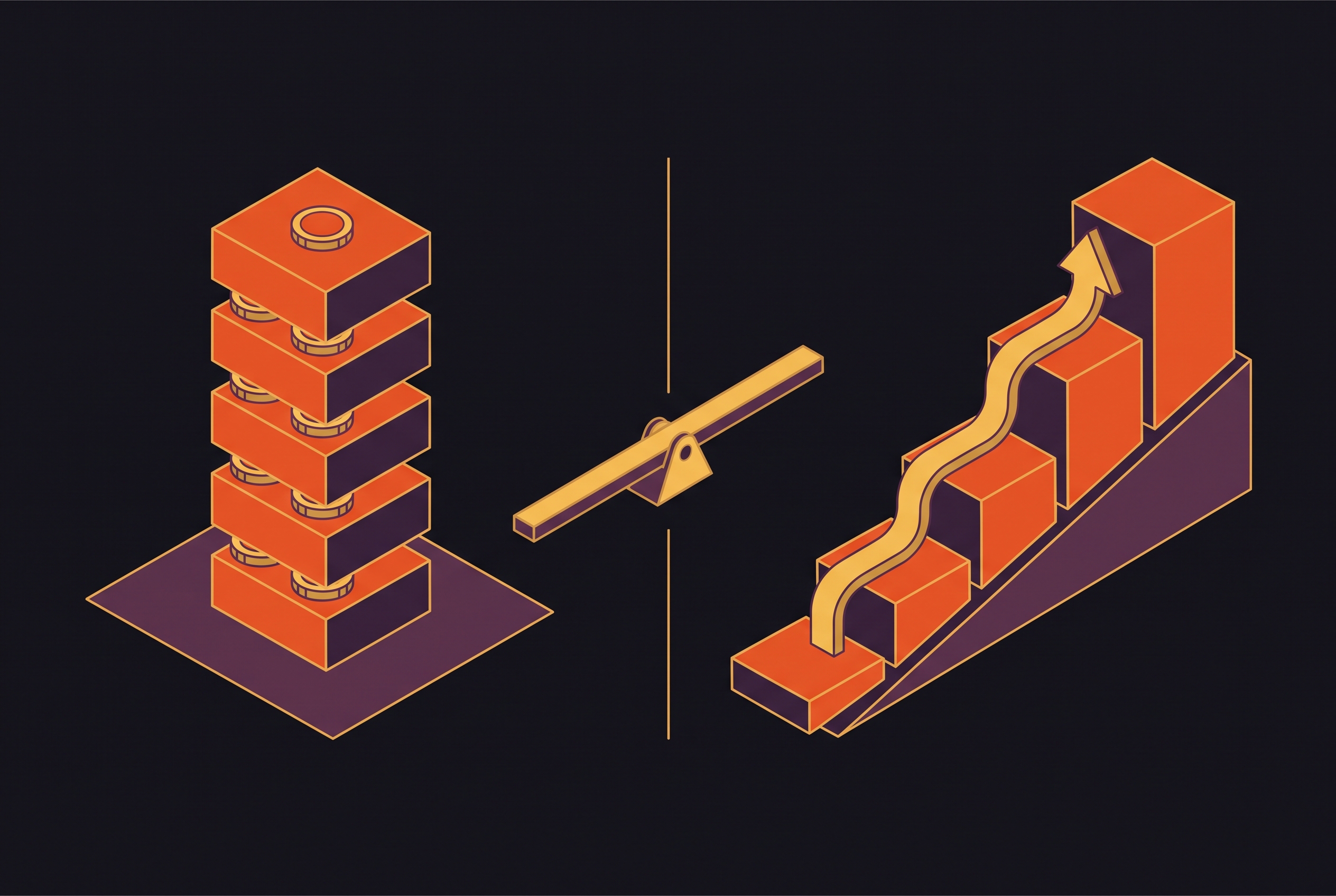 Cover illustration for “Meta Ad Agency Retainer vs Percentage of Spend”