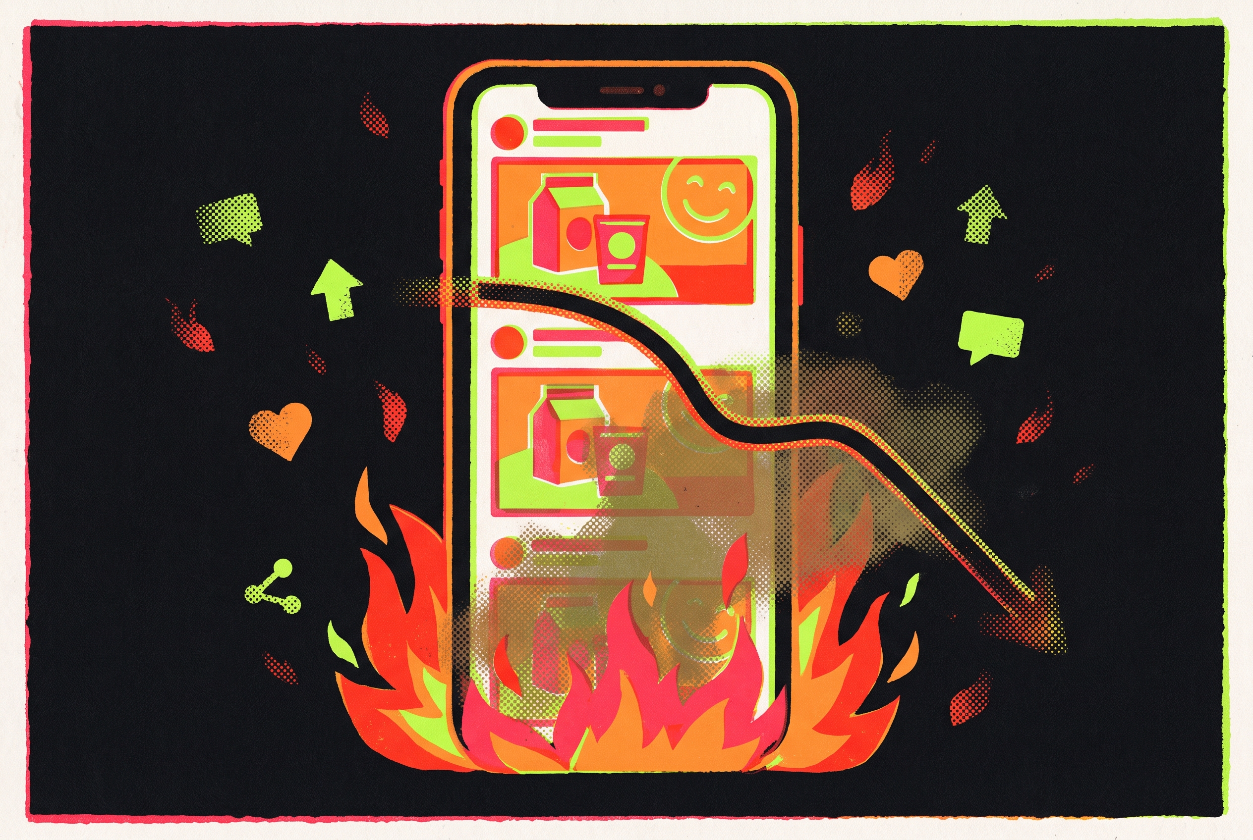 Cover illustration for “TikTok Ad Creative Fatigue and Burn Rate on the for You Feed”