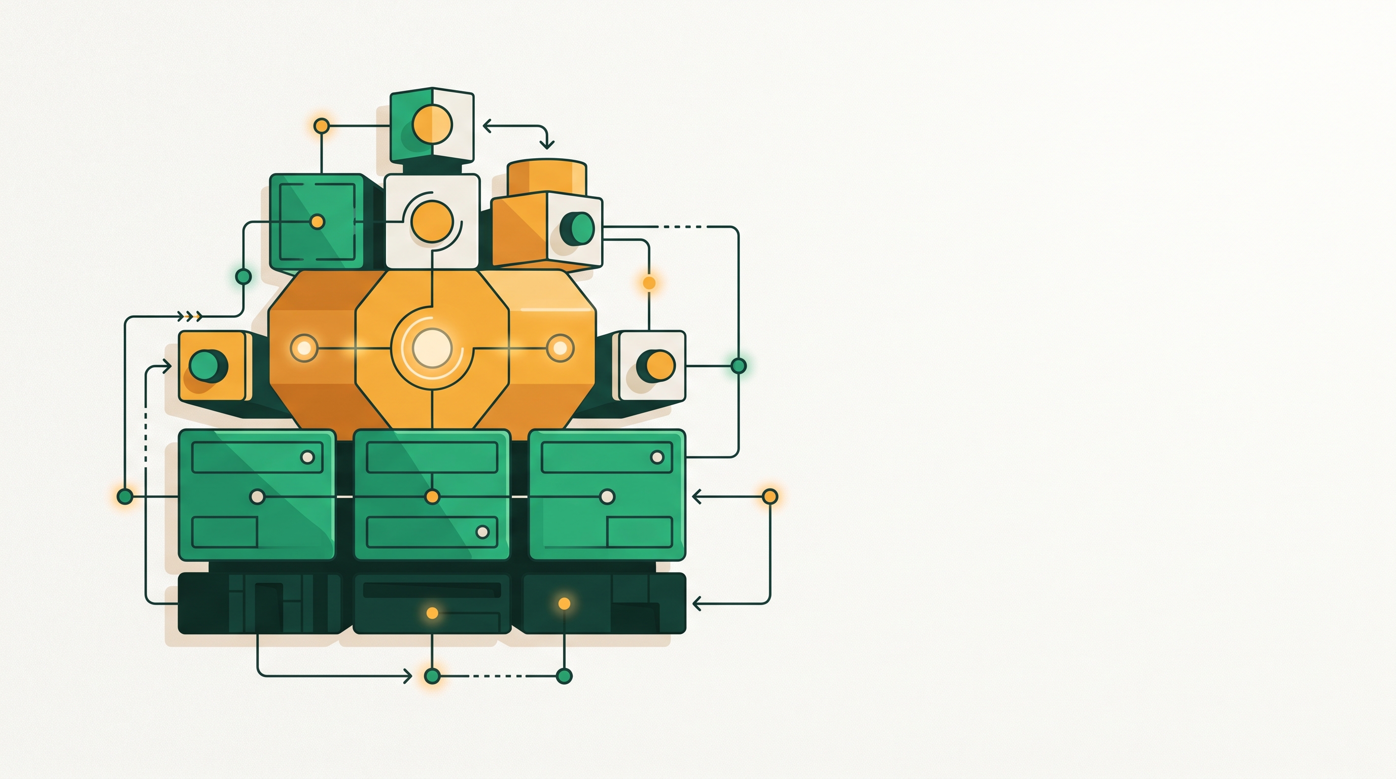 Cover illustration for “Sales Technology Stack Categories and Integration Architecture”