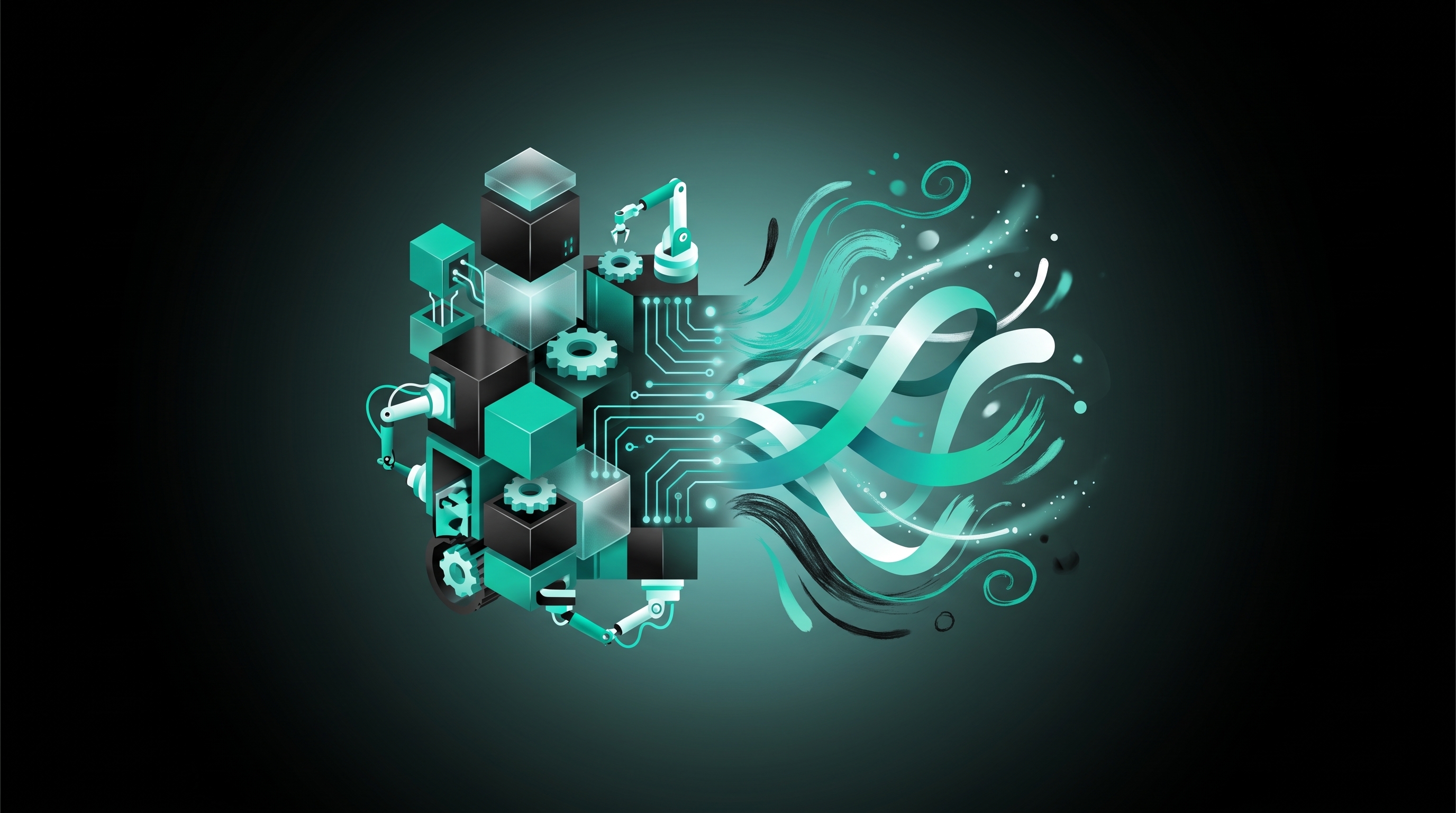 Cover illustration for “Agentic Coding vs Vibe Coding for Software Teams”