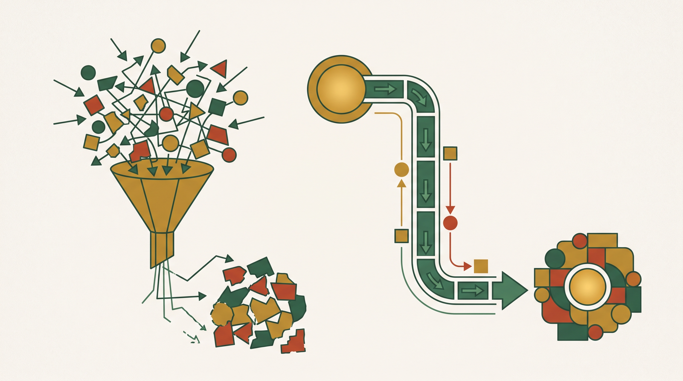 Cover illustration for “Inbound Buyer Inquiries vs Advisor-Run Processes Compared by Outcome”