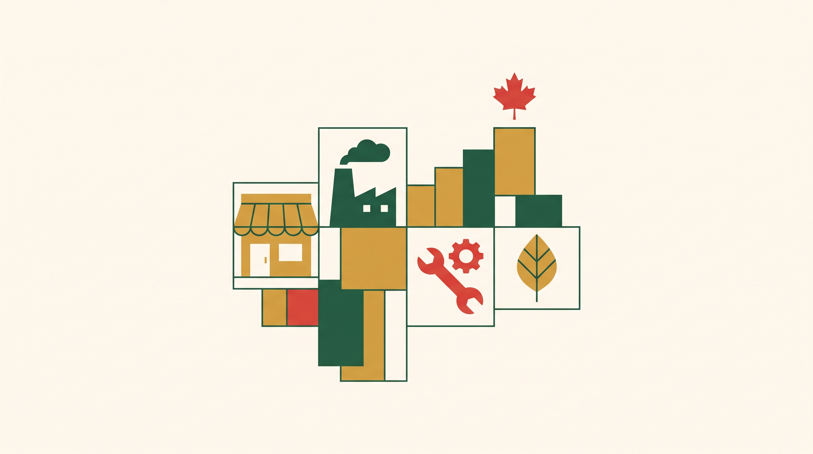 Cover illustration for “EBITDA Multiples for Canadian Small Businesses by Industry”