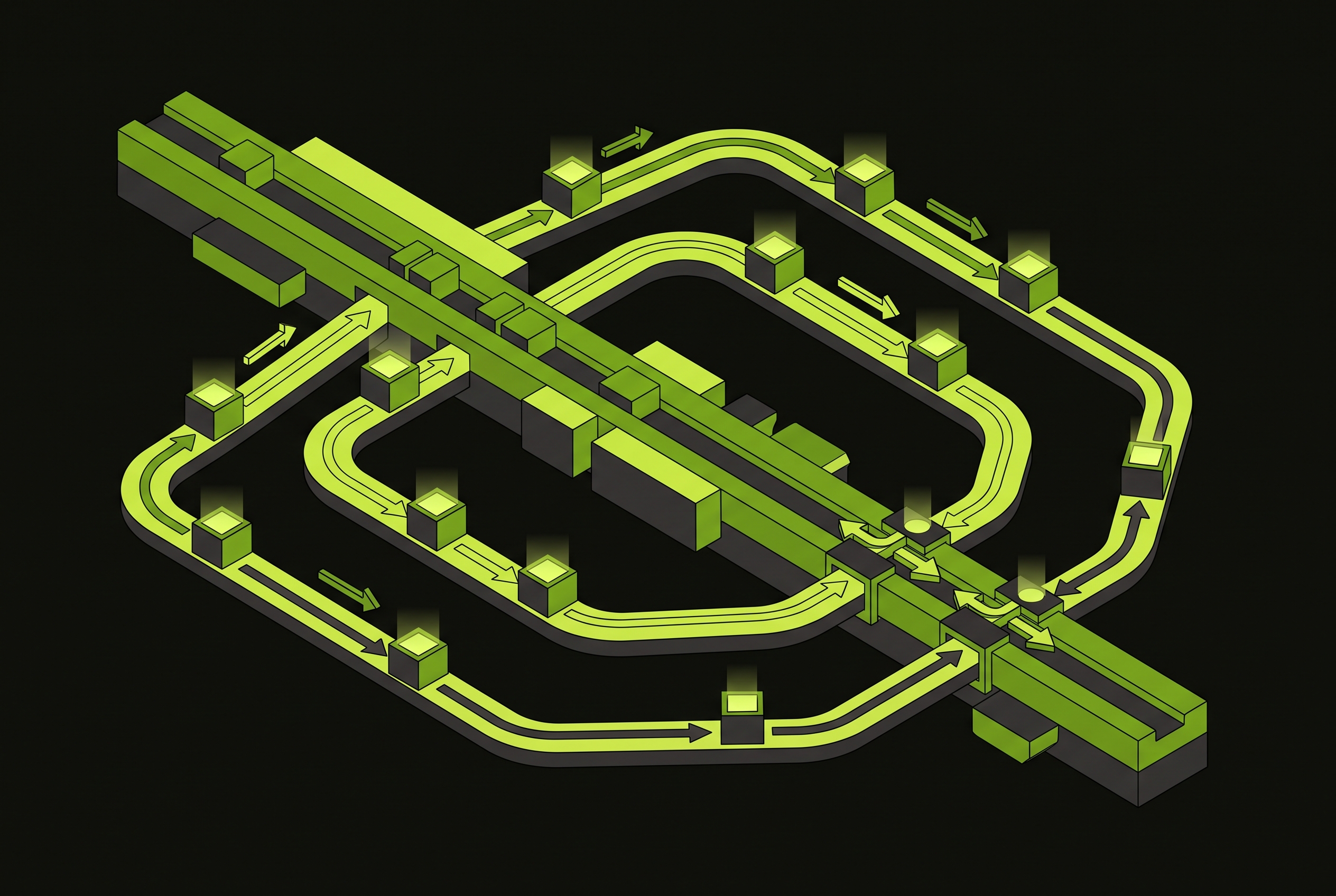 Cover illustration for “Branch Strategy Design for Agent-Driven Pull Request Workflows”