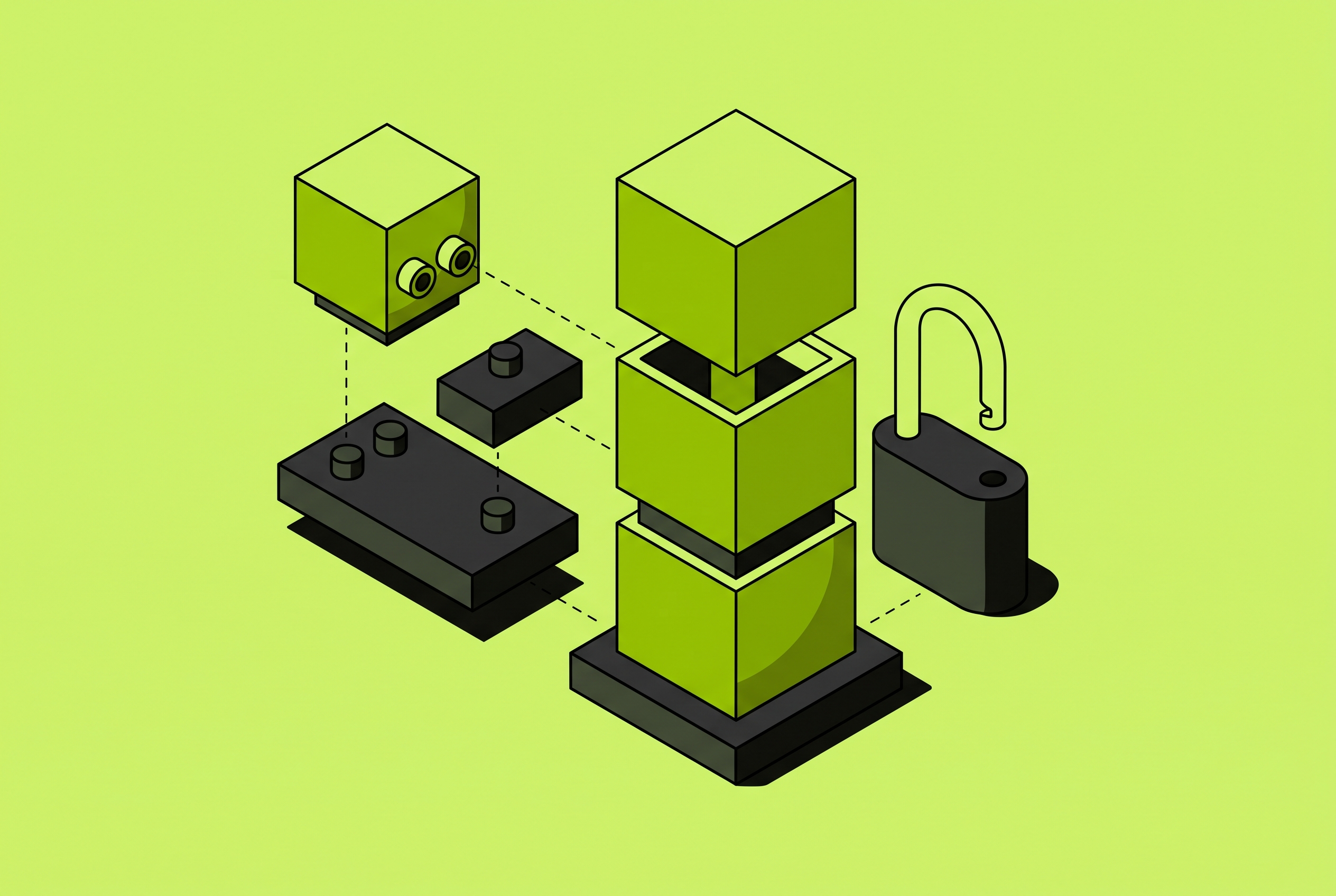 Cover illustration for “Avoiding Vendor Lock-In When Building a Composable Engineering Stack”