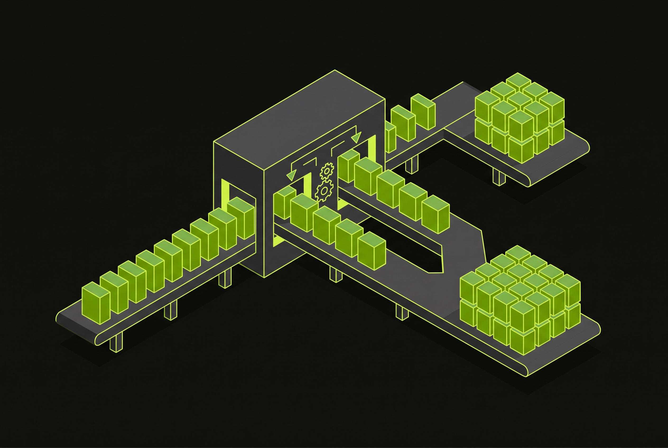 Cover illustration for “Idempotence in Automated Software Factory Pipelines”