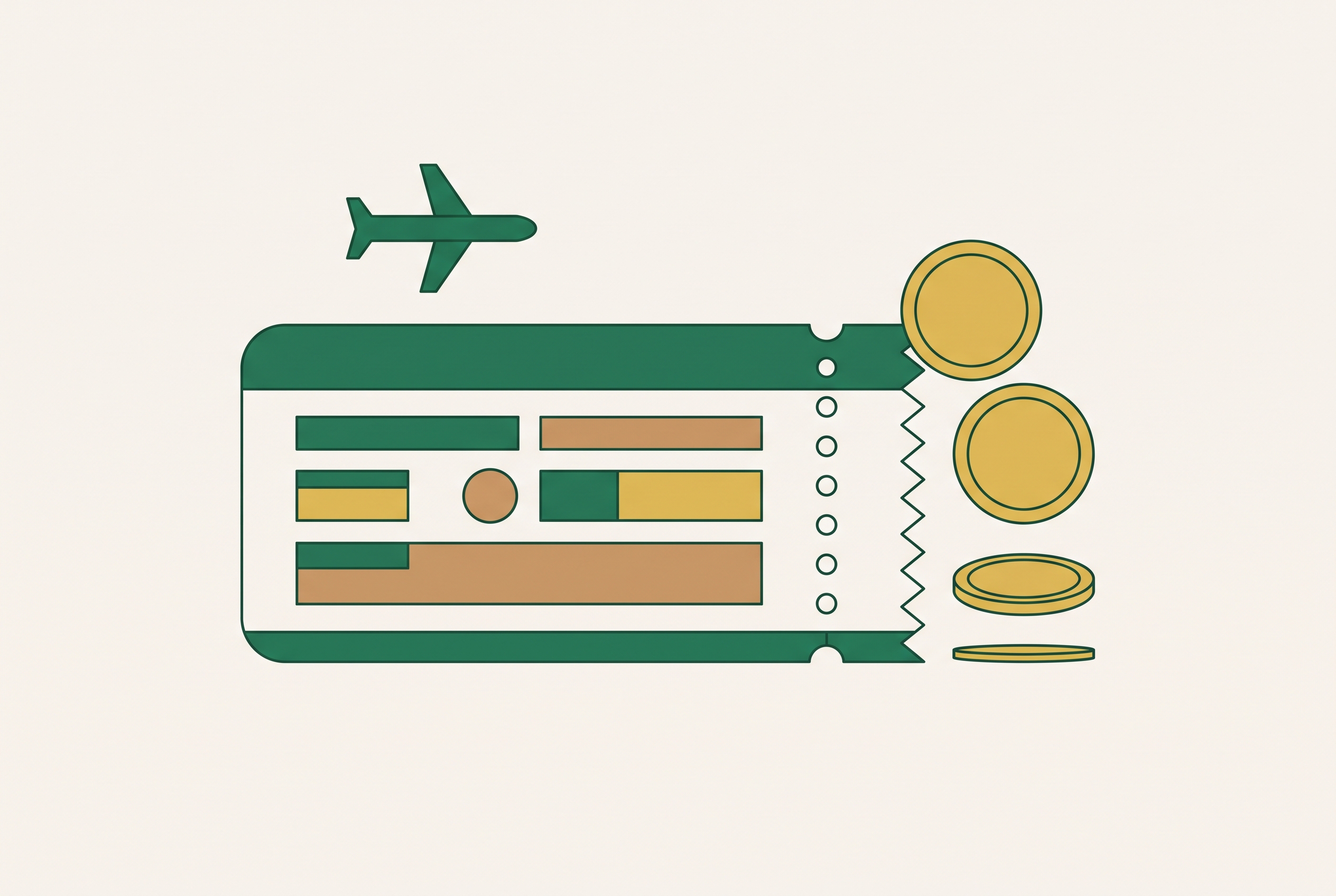 Cover illustration for “Air Ticketing Commission Reality for Travel Advisors”